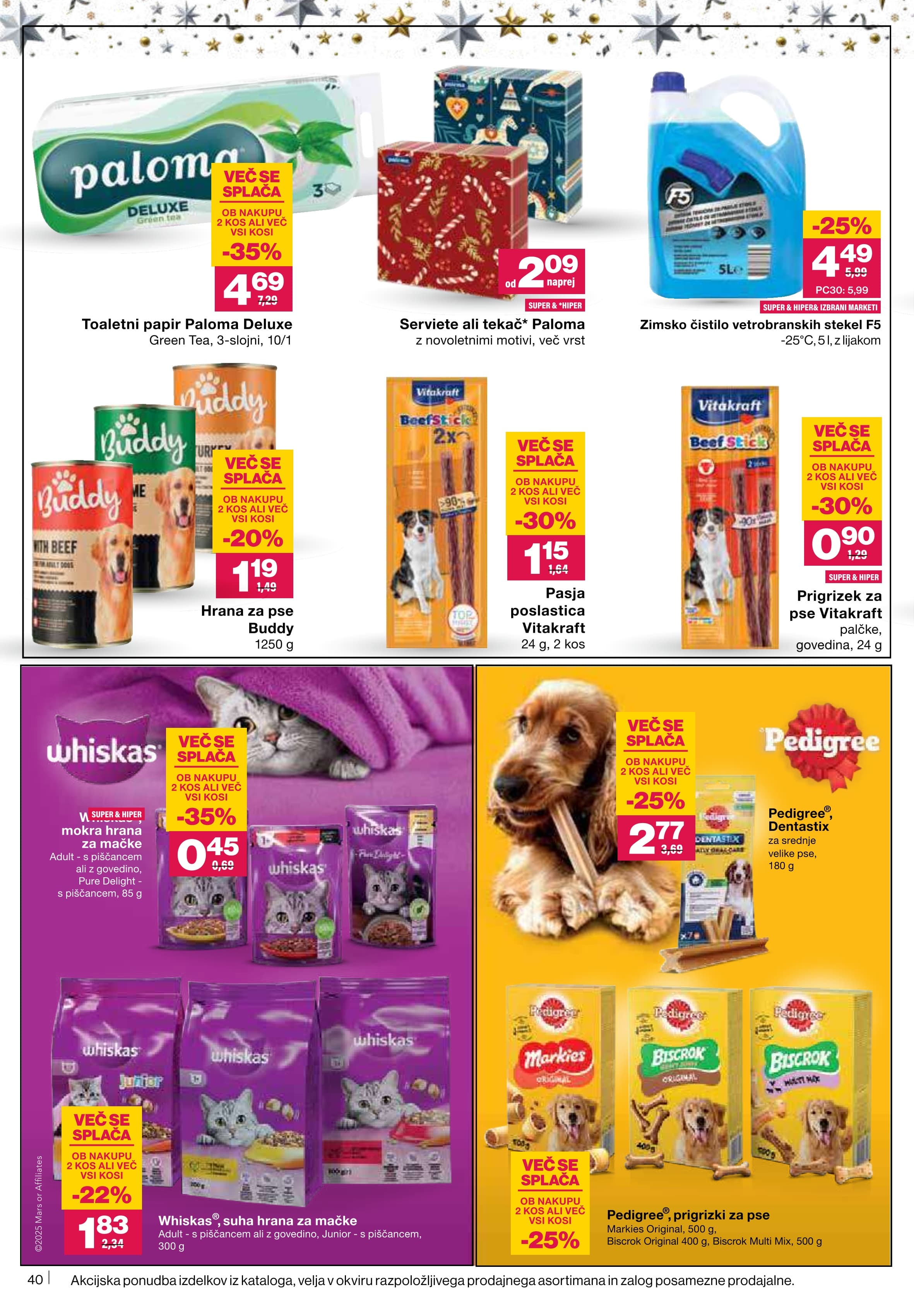 Stran 40. Mercator kataloga - Akcije od 04.12. do 10.12.2025.