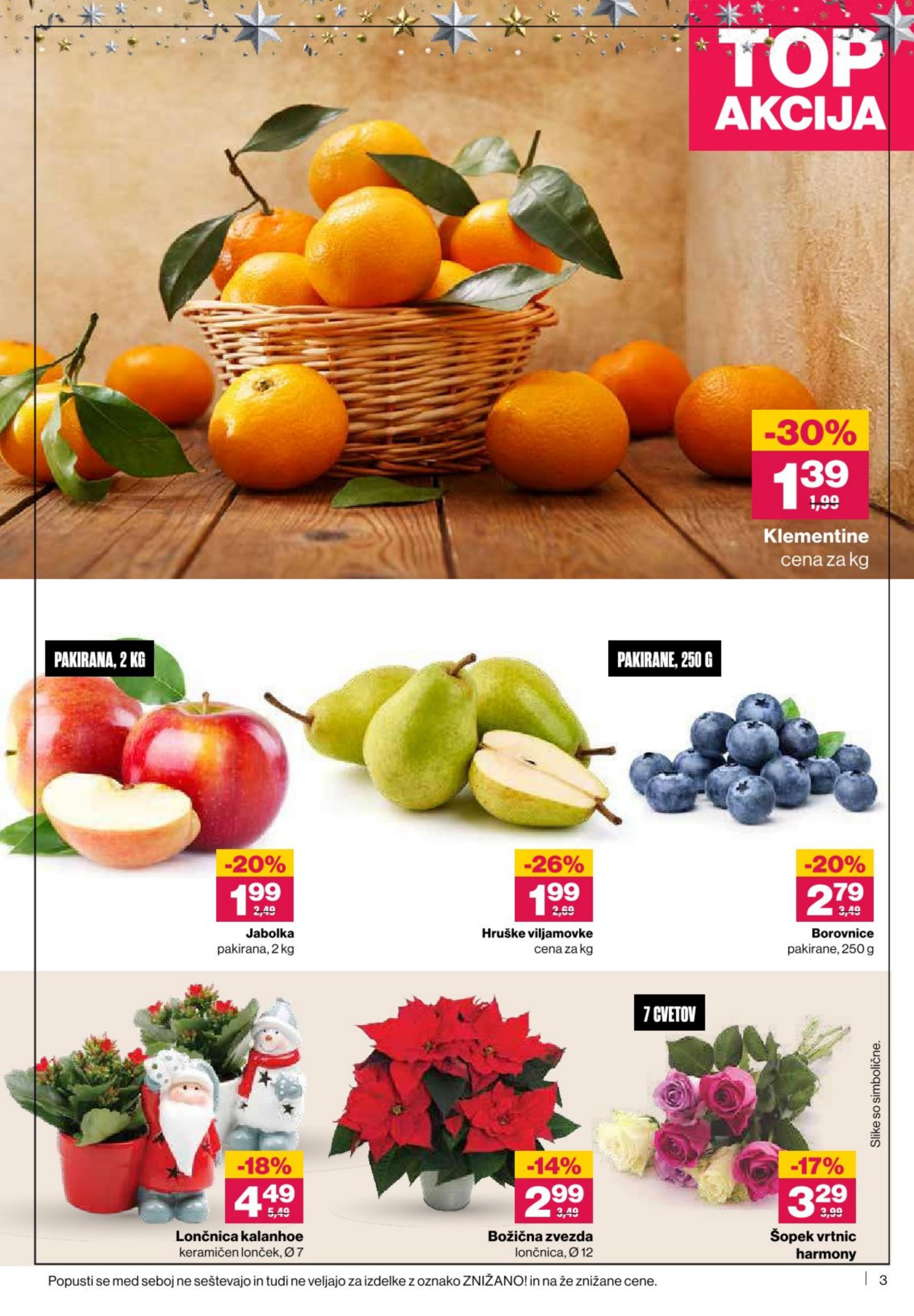 Stran 3. Mercator kataloga - Akcije od 11.12. do 17.12.2025.