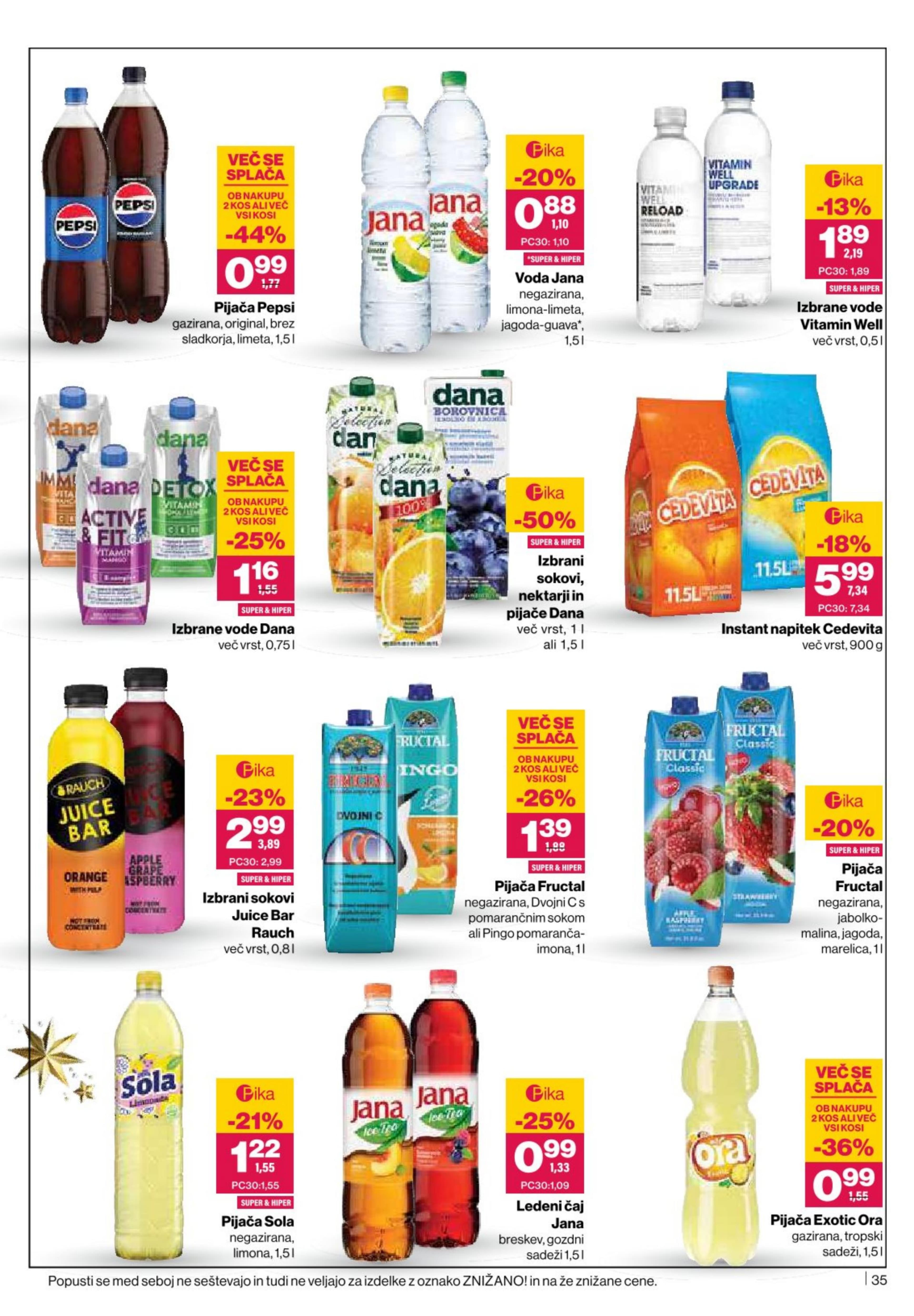 Stran 35. Mercator kataloga - Akcije od 11.12. do 17.12.2025.