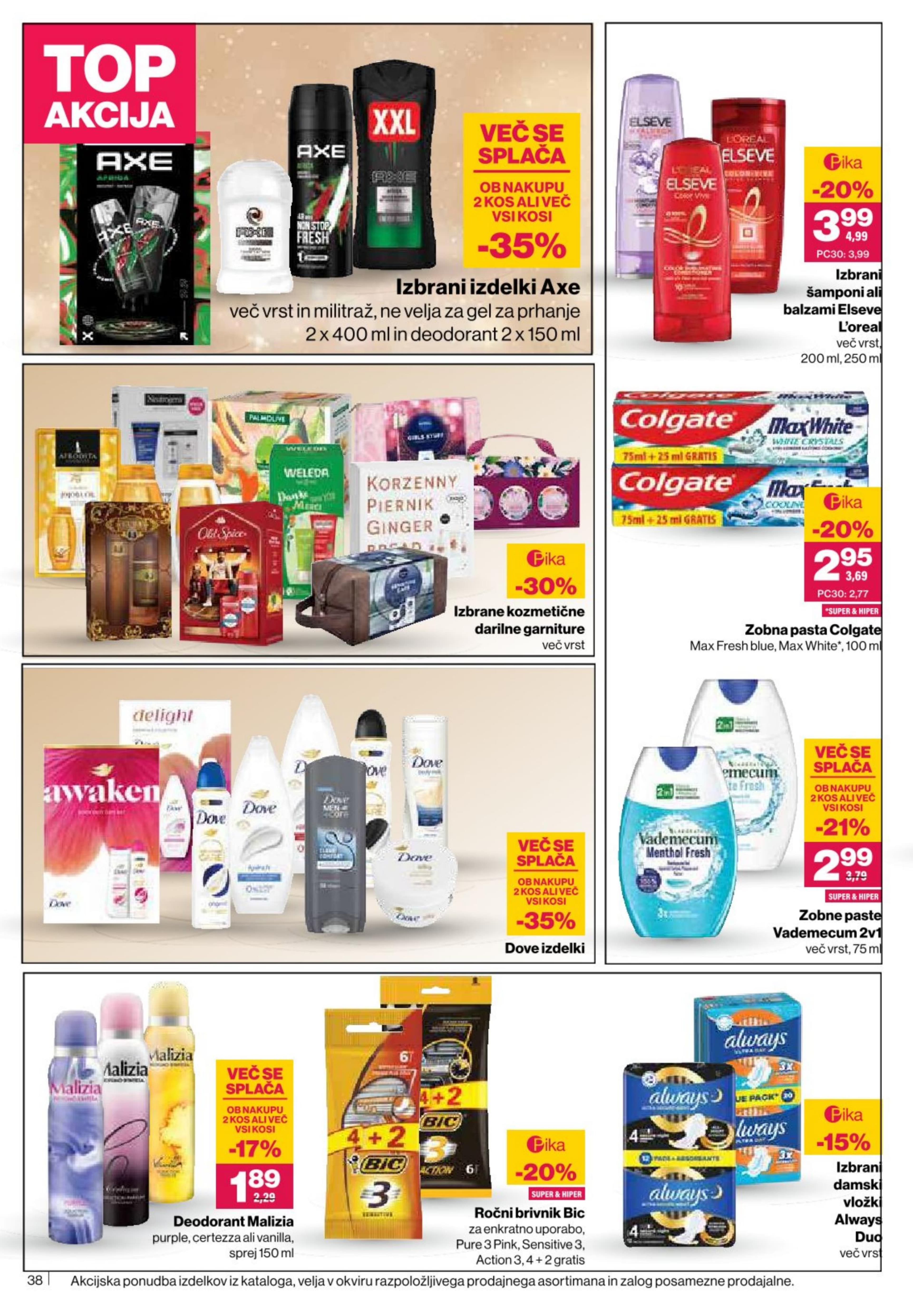 Stran 38. Mercator kataloga - Akcije od 11.12. do 17.12.2025.