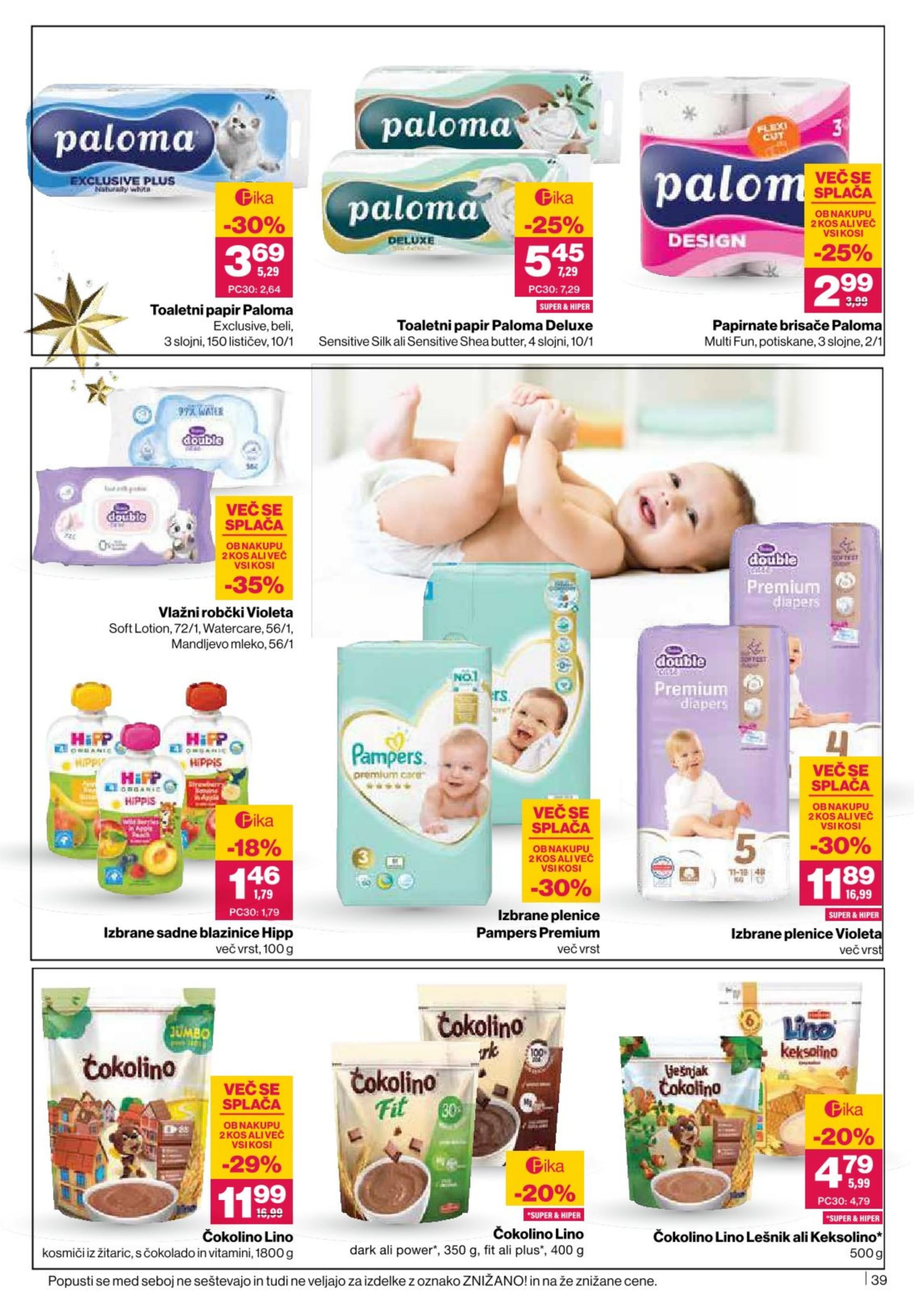 Stran 39. Mercator kataloga - Akcije od 11.12. do 17.12.2025.