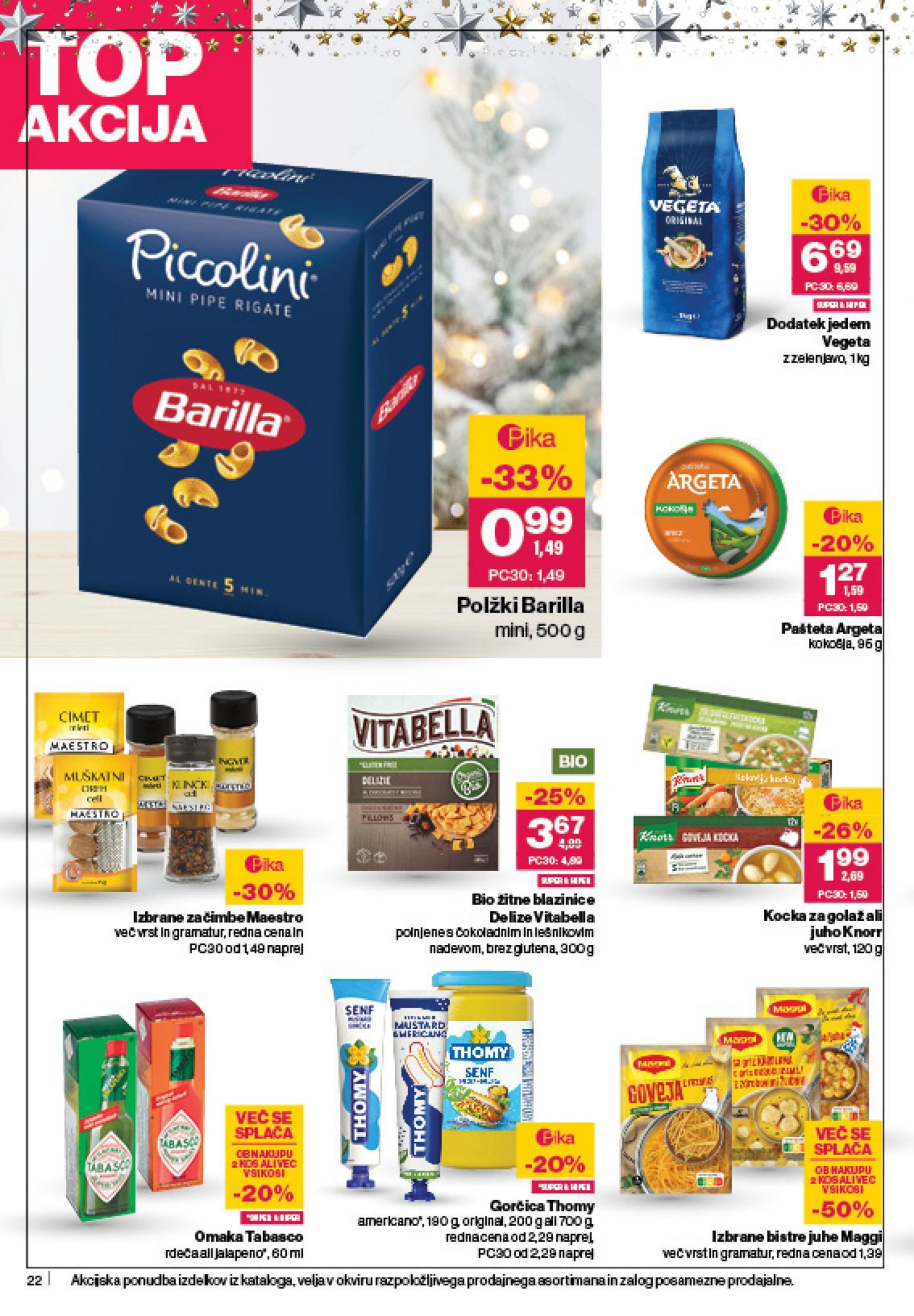 Stran 22. Mercator kataloga - Akcijska ponudba