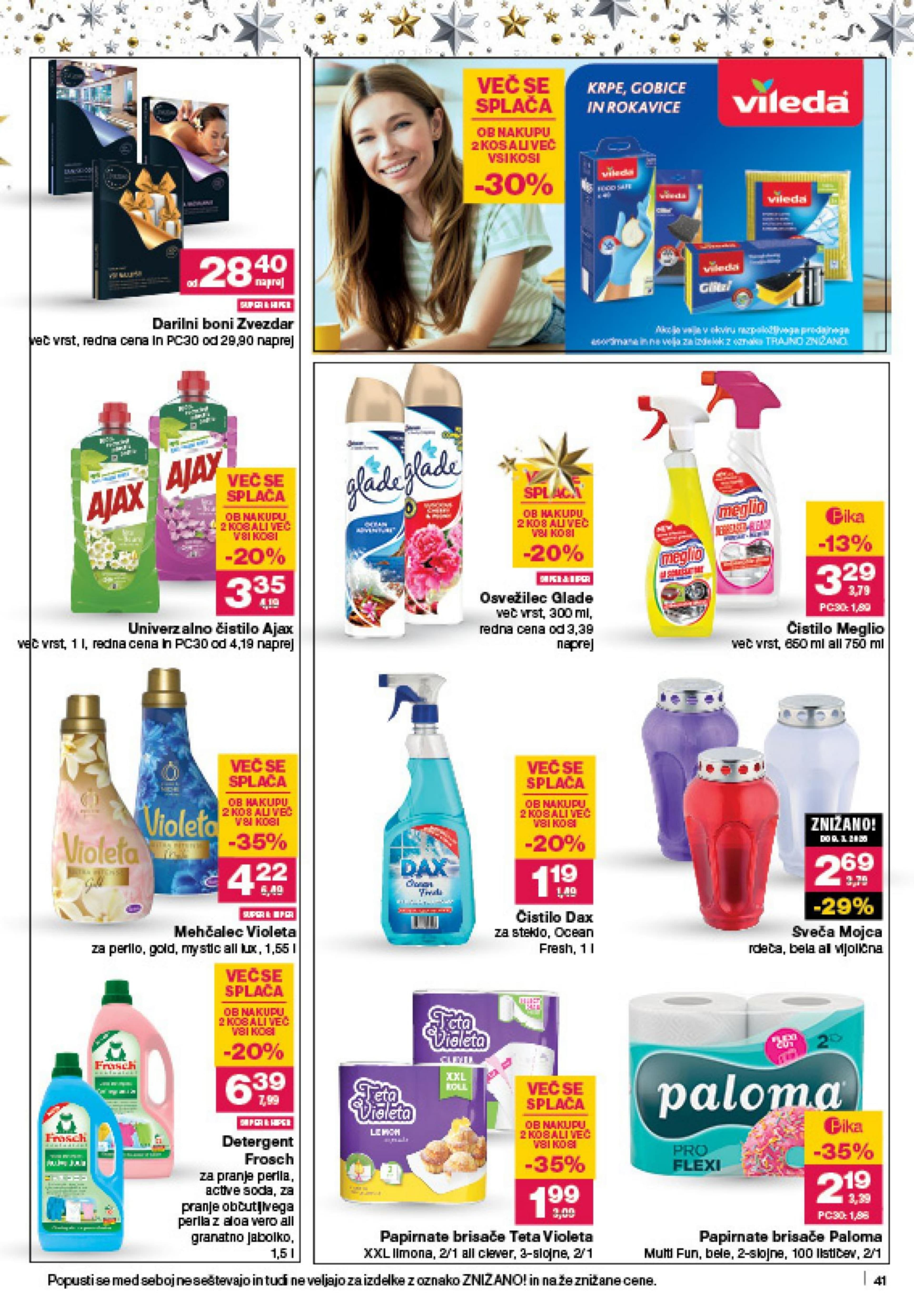 Stran 41. Mercator kataloga - Akcijska ponudba