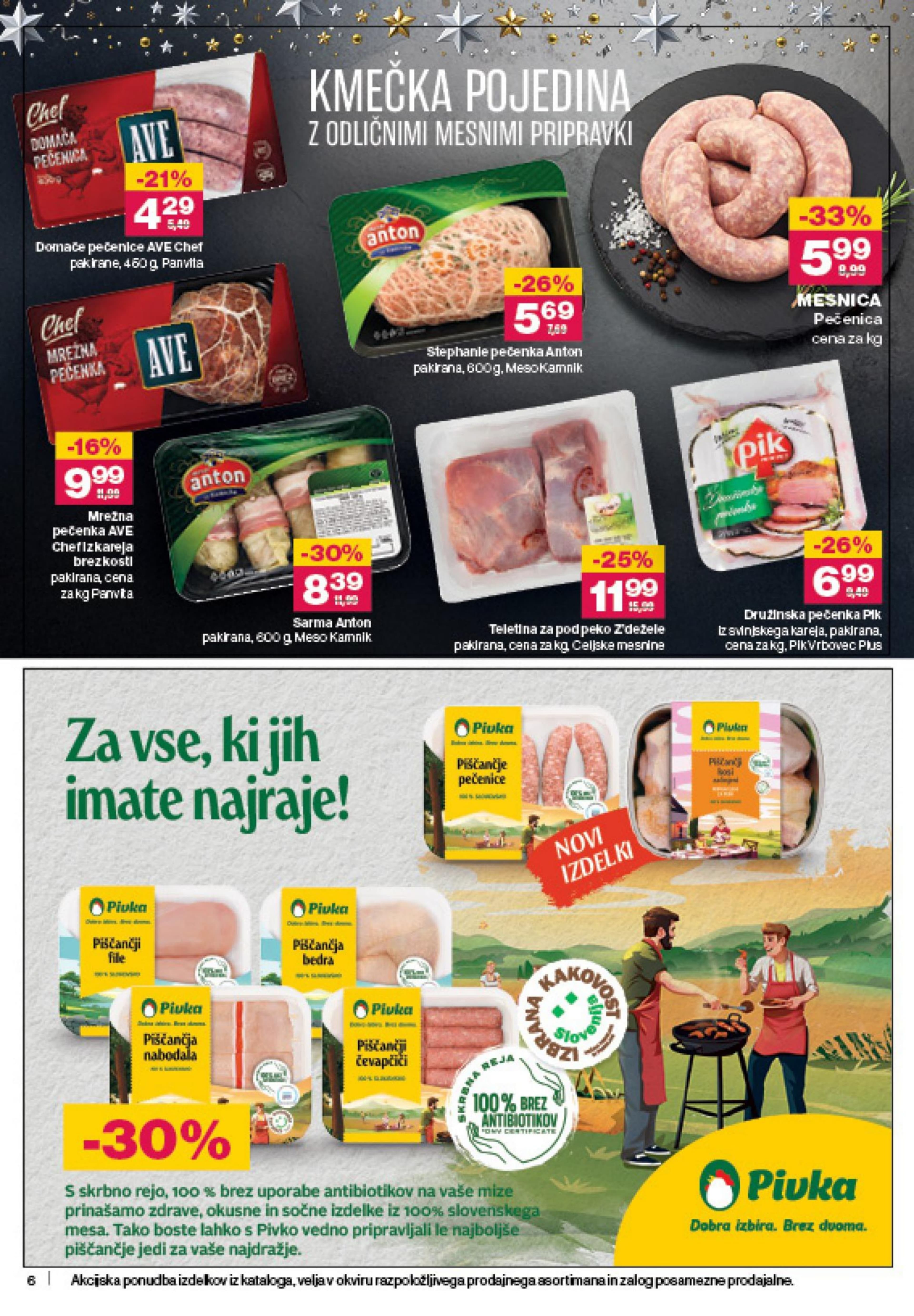 Stran 6. Mercator kataloga - Akcijska ponudba