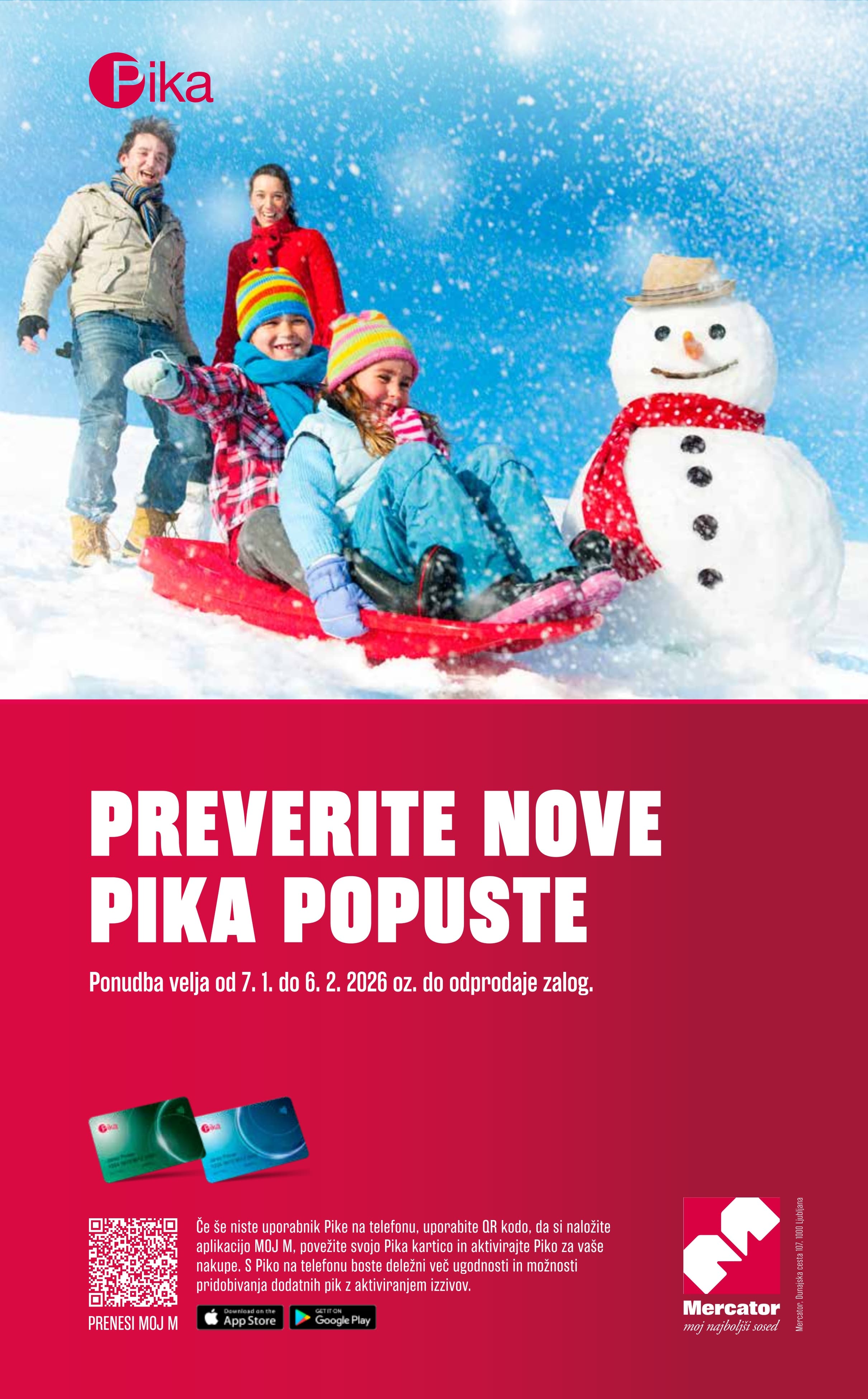 Stran 1. Mercator kataloga - Pika zgibanka