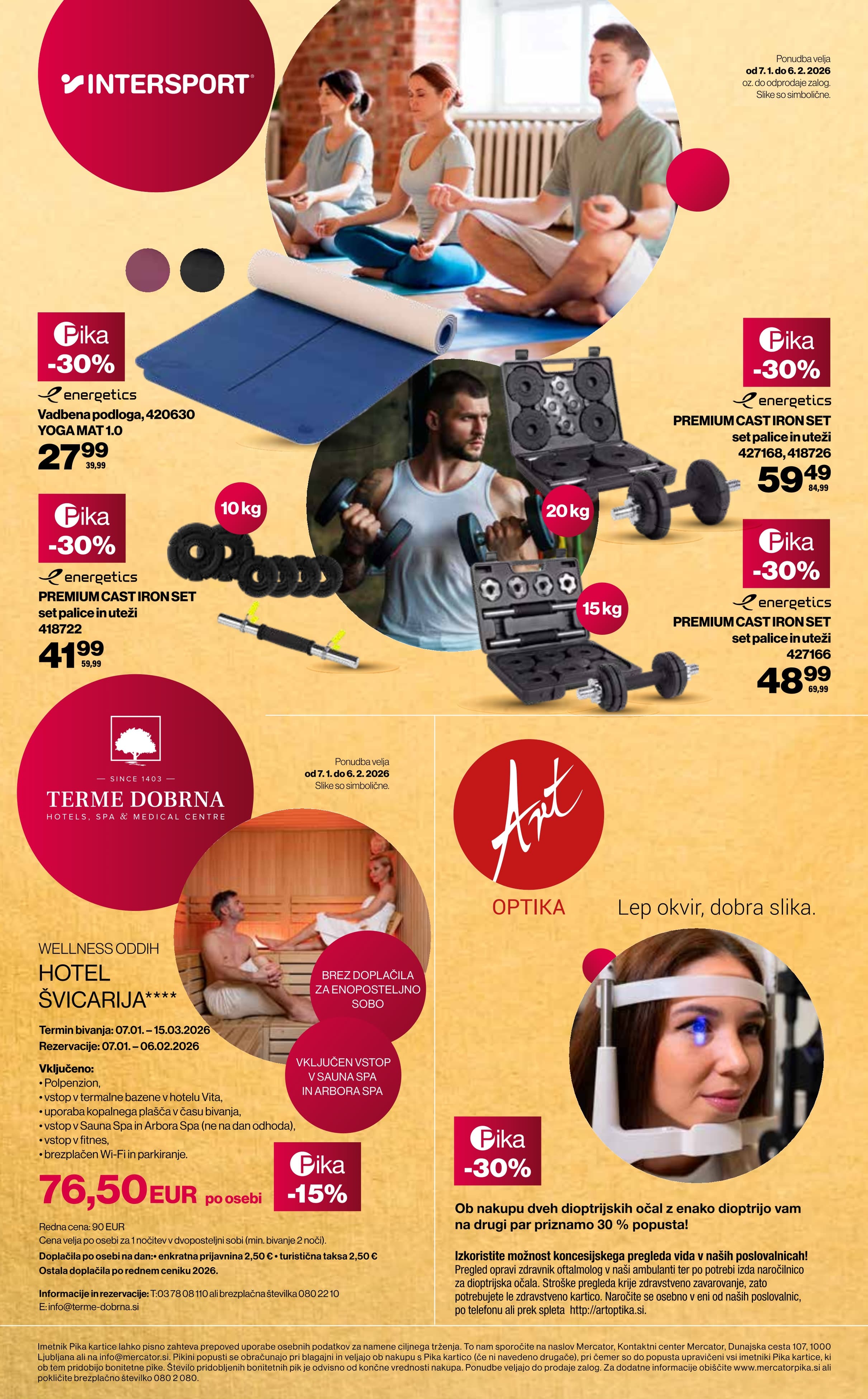 Stran 2. Mercator kataloga - Pika zgibanka