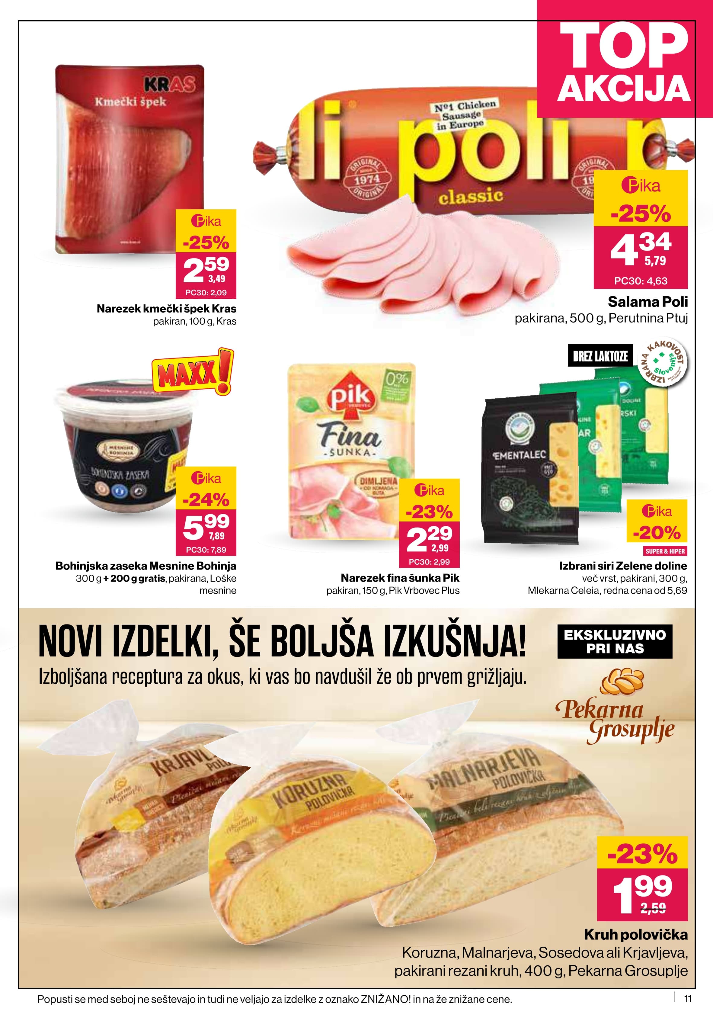 Stran 11. Mercator kataloga - Akcijska ponudba