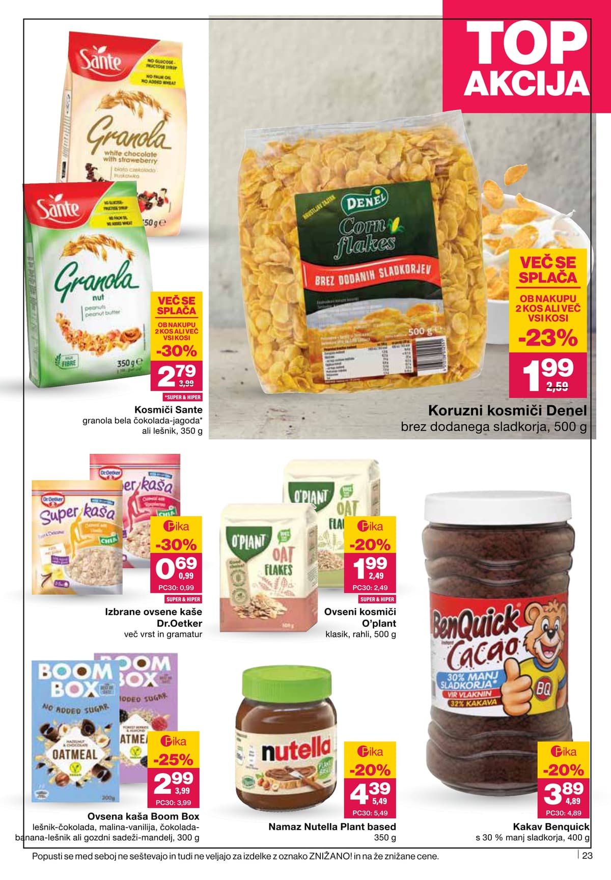 Stran 23. Mercator kataloga - Akcijska ponudba od 14.02.2026.