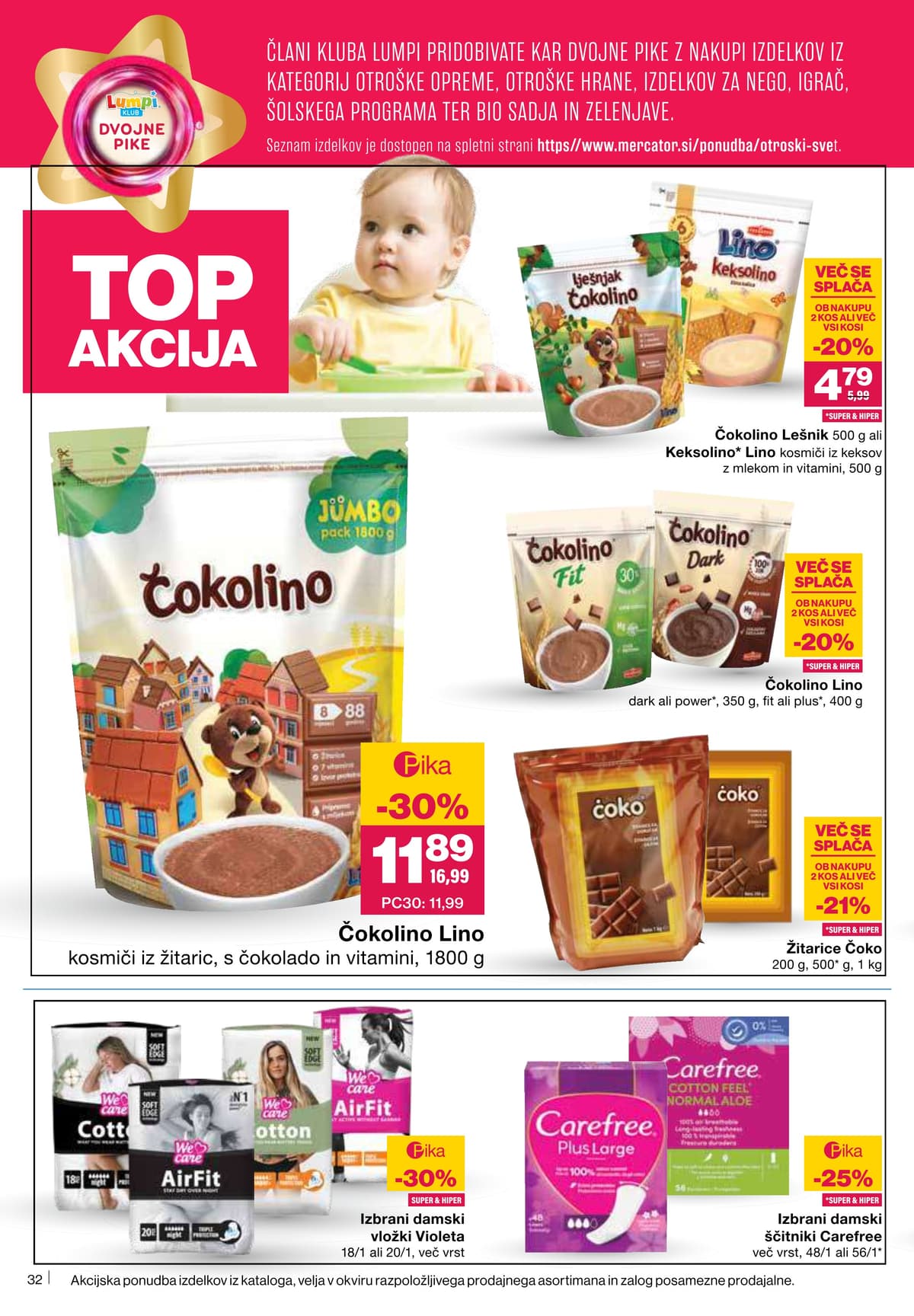 Stran 32. Mercator kataloga - Akcijska ponudba od 14.02.2026.