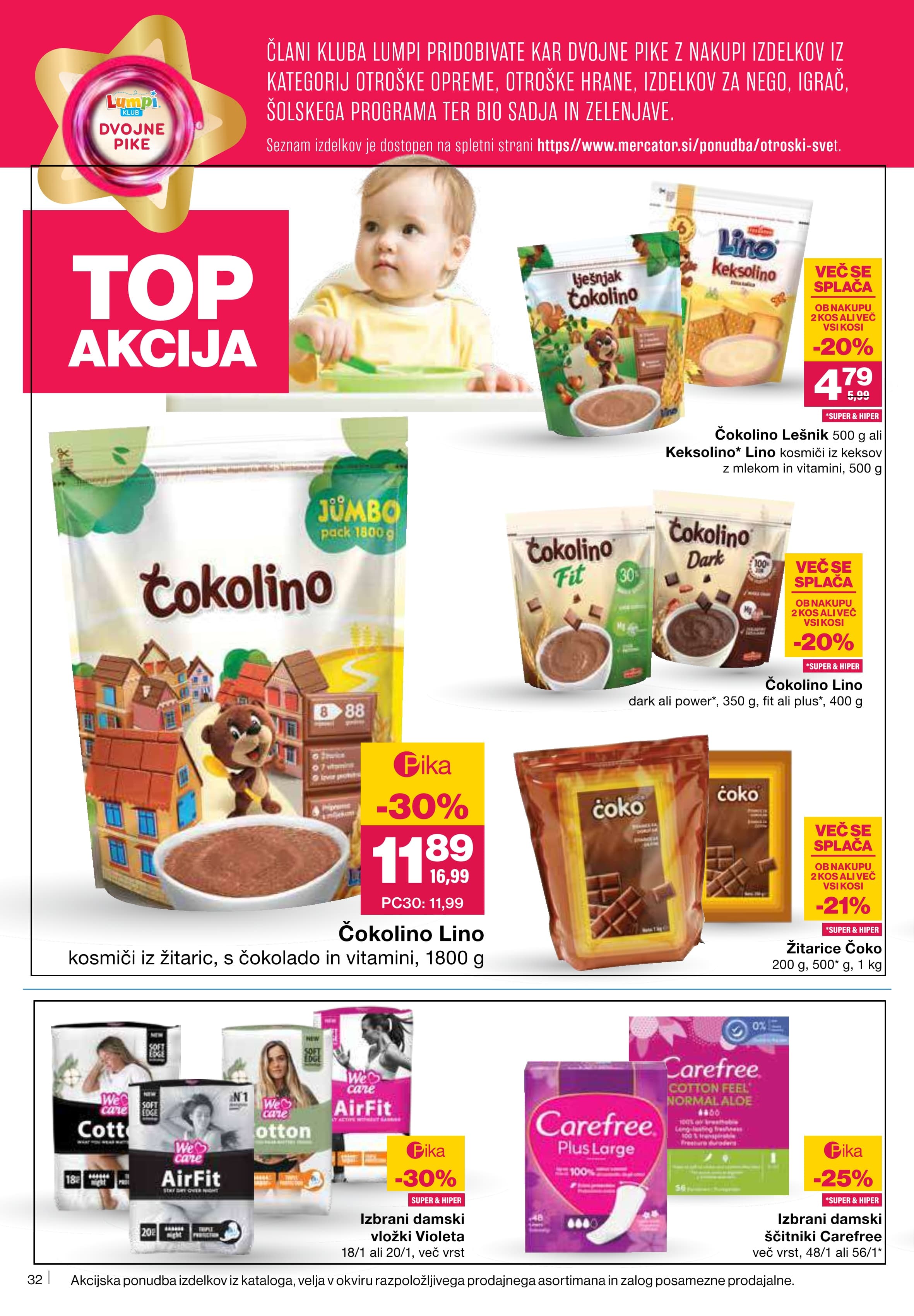 Stran 32. Mercator kataloga - Akcijska ponudba