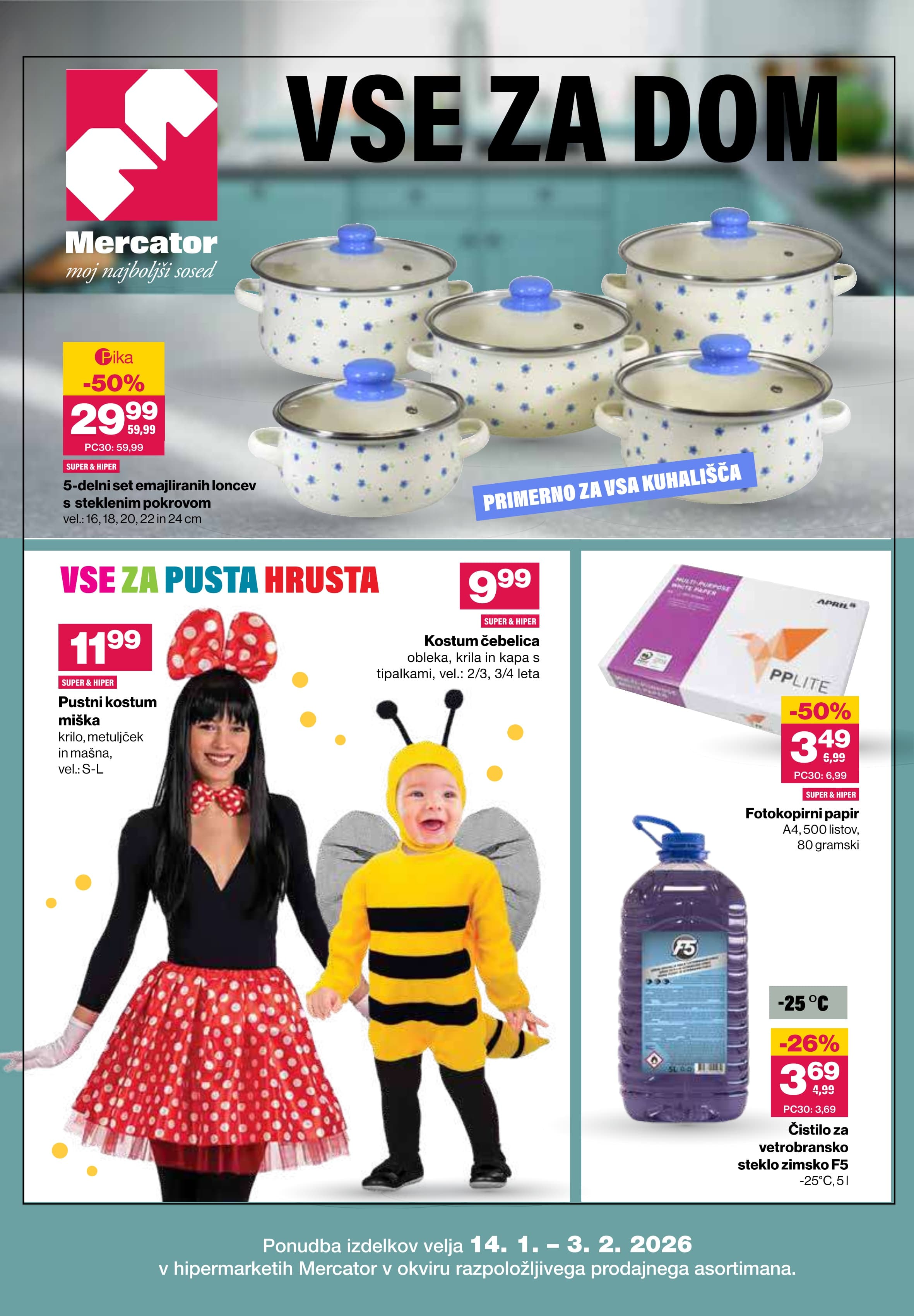 Stran 1. Mercator kataloga - Vse za dom