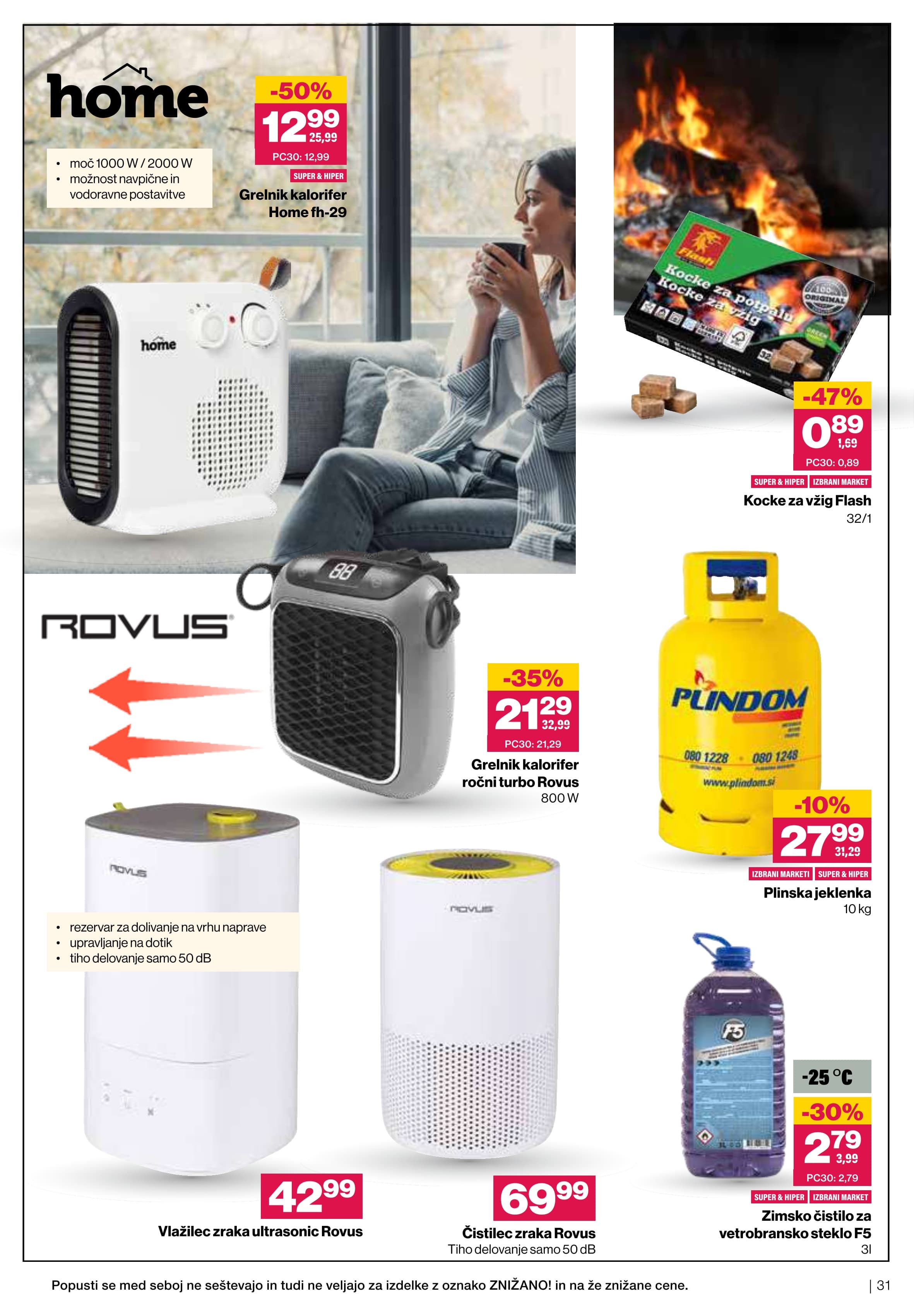 Stran 31. Mercator kataloga - Vse za dom