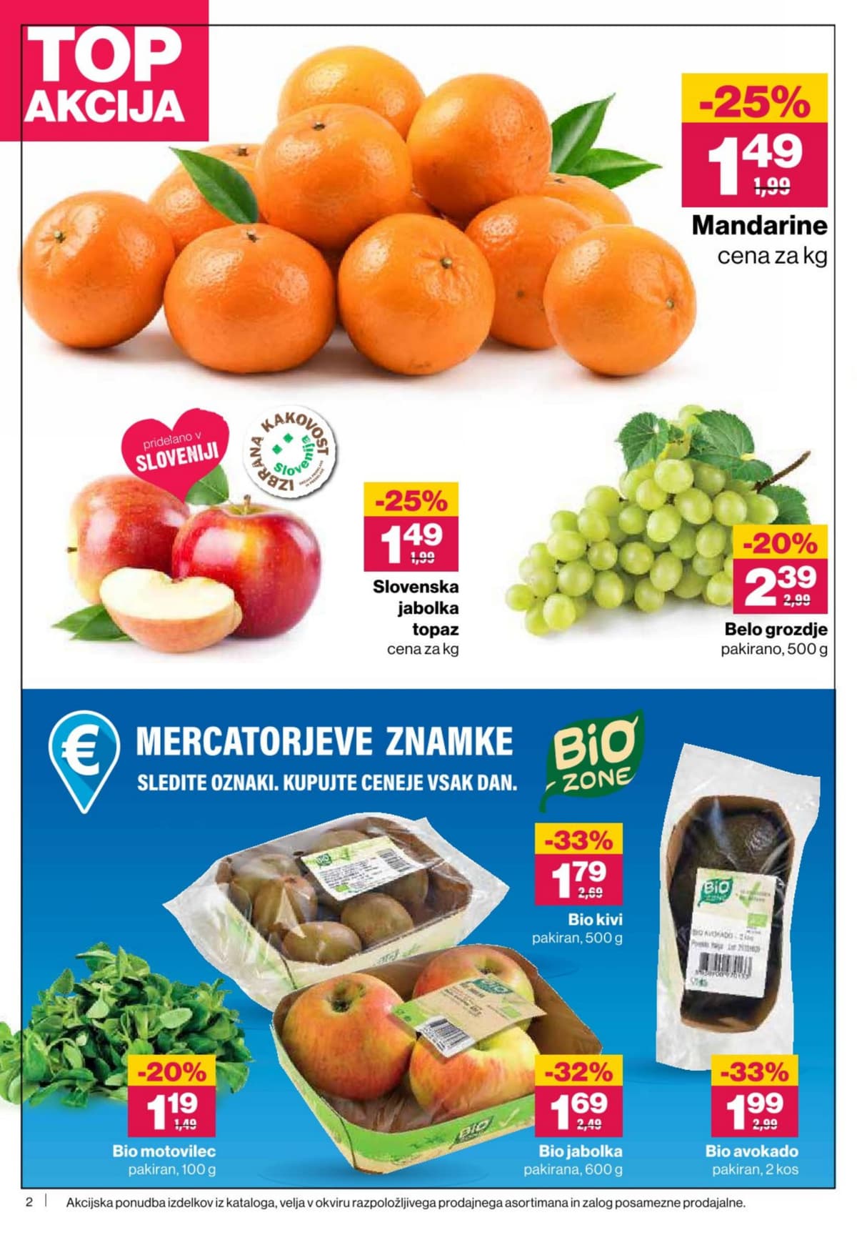 Stran 2. Mercator kataloga - Akcijska ponudba od 14.02.2026.