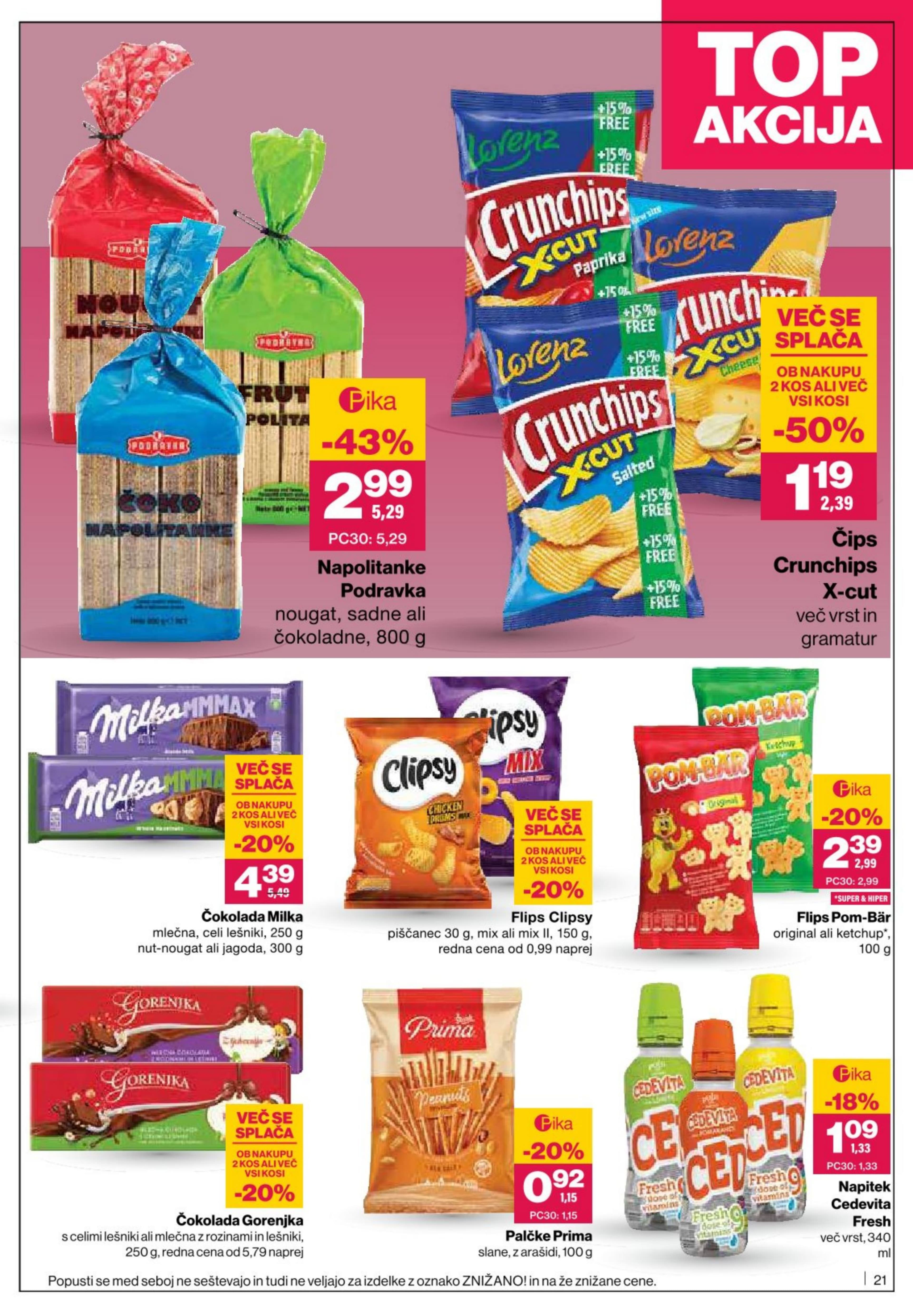 Stran 21. Mercator kataloga - Akcijska ponudba