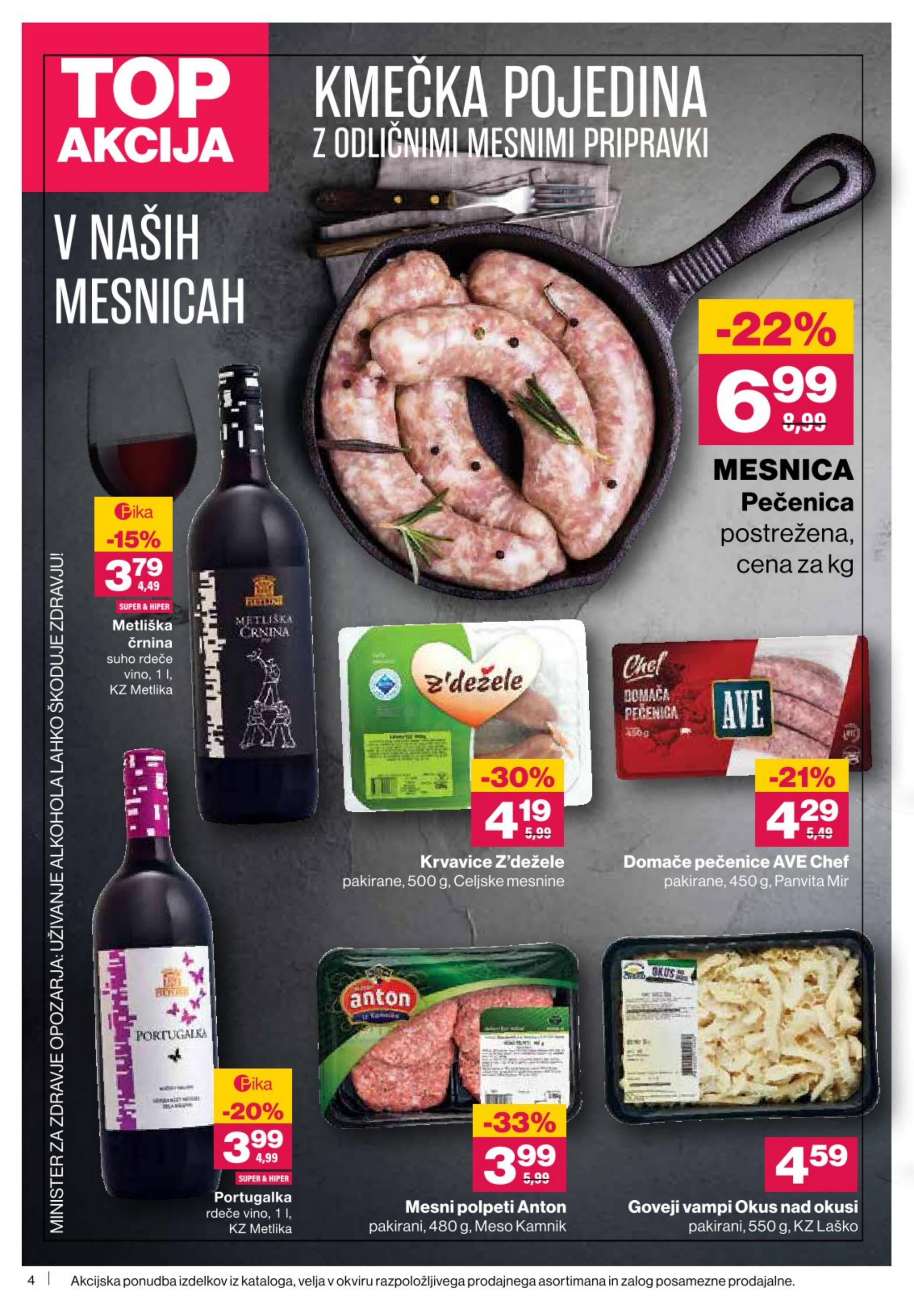 Stran 4. Mercator kataloga - Akcijska ponudba