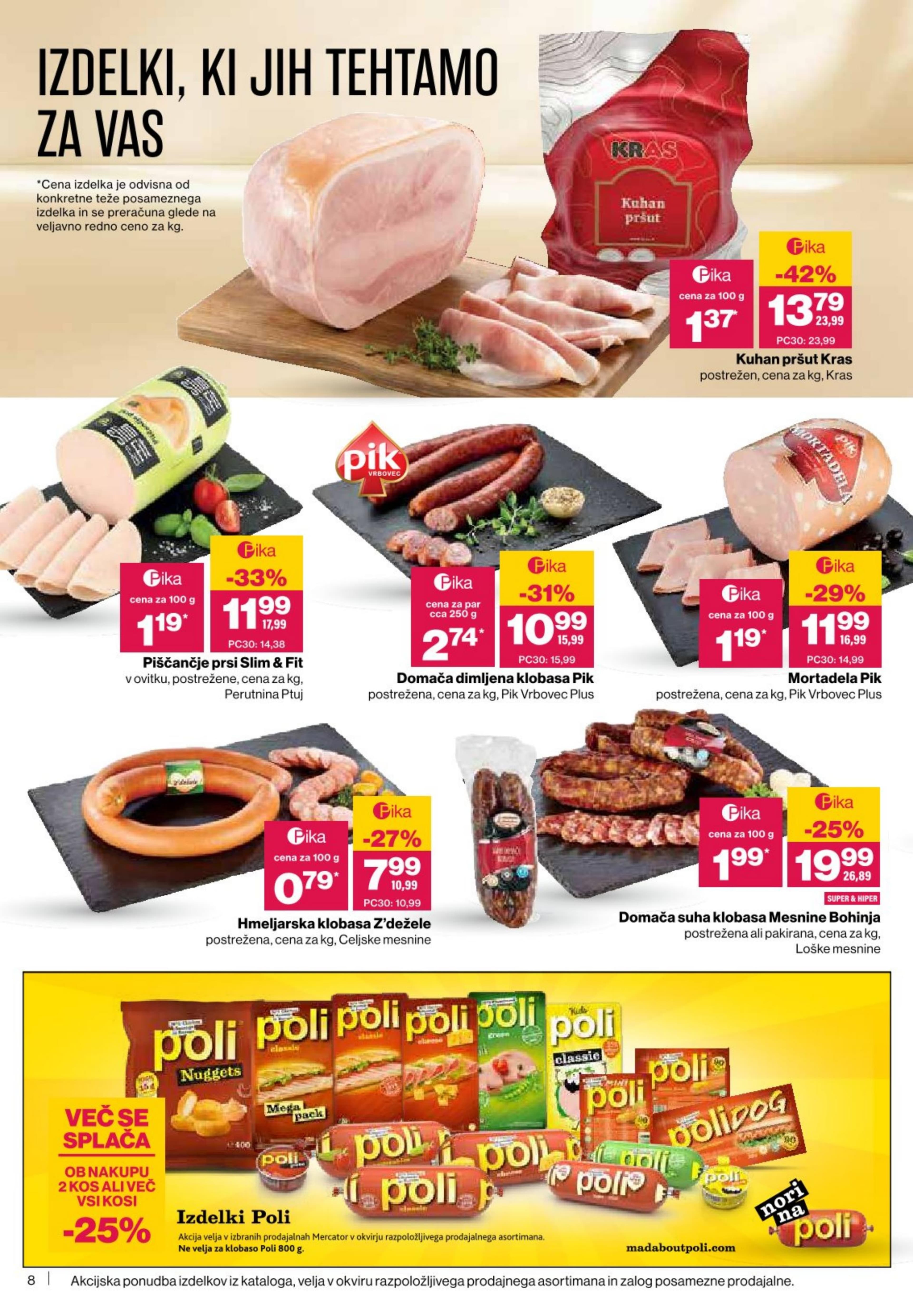 Stran 8. Mercator kataloga - Akcijska ponudba