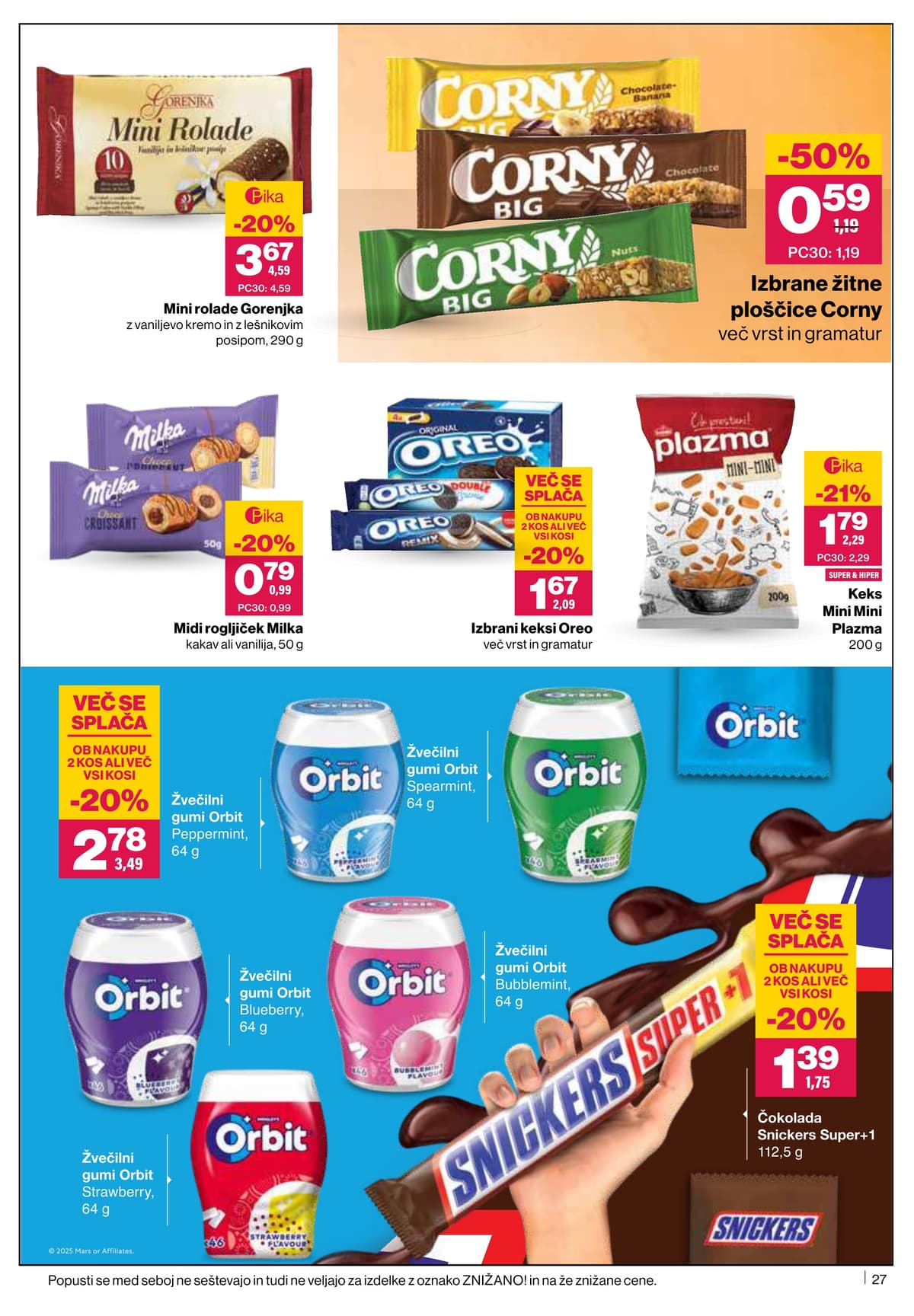 Stran 27. Mercator kataloga - Tedenska akcija od 14.02.2026.