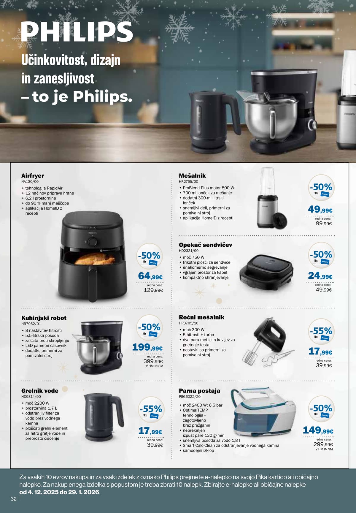 Stran 32. Mercator kataloga - Tedenska akcija od 14.02.2026.