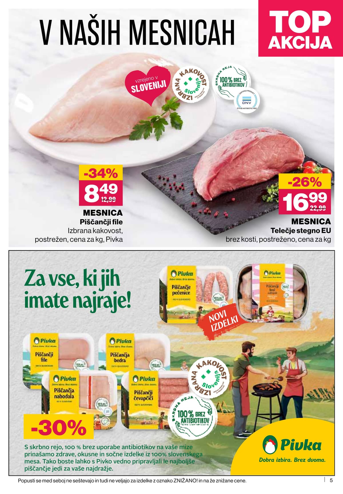 Stran 5. Mercator kataloga - Tedenska akcija od 14.02.2026.