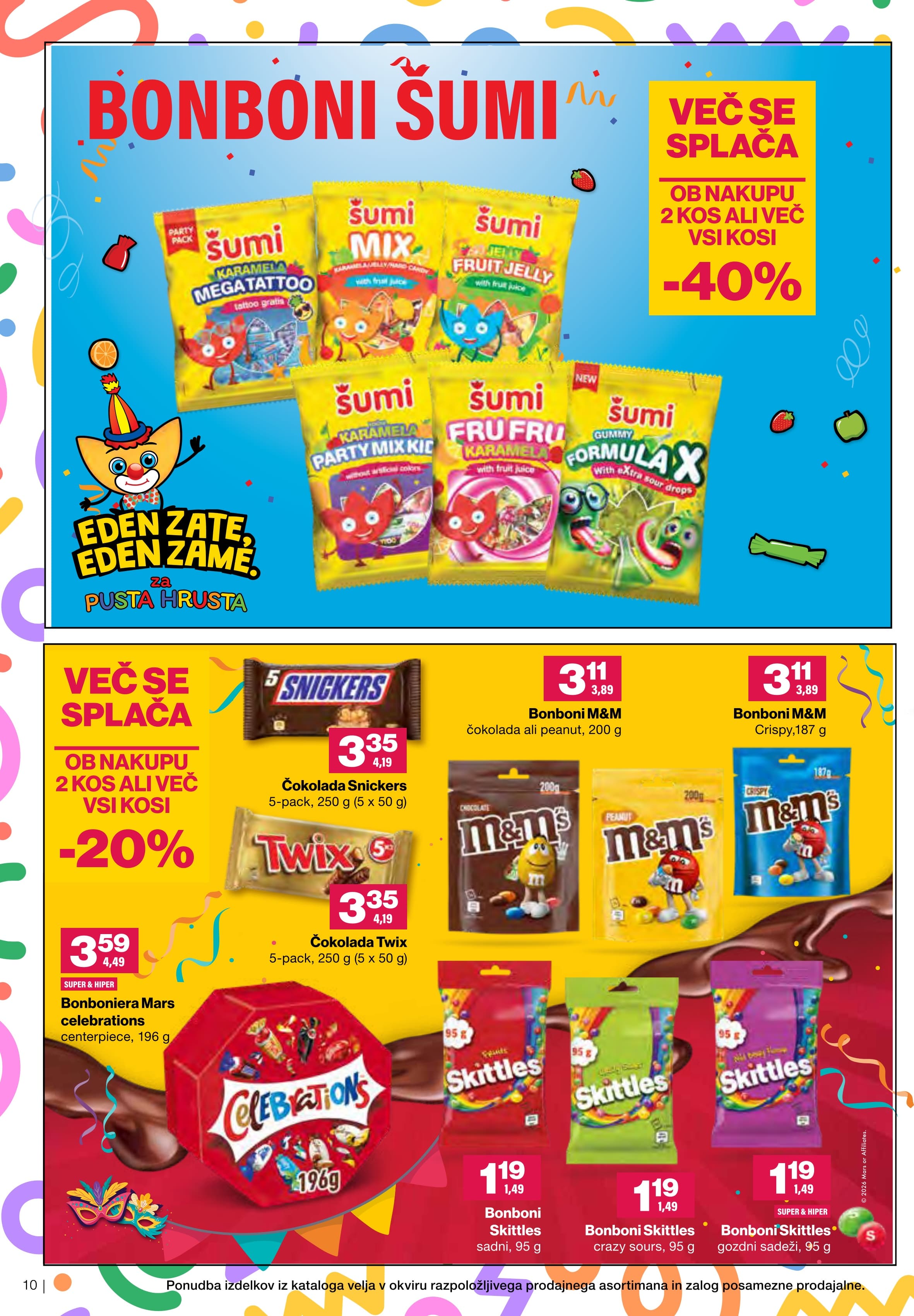 Stran 10. Mercator kataloga - Pust