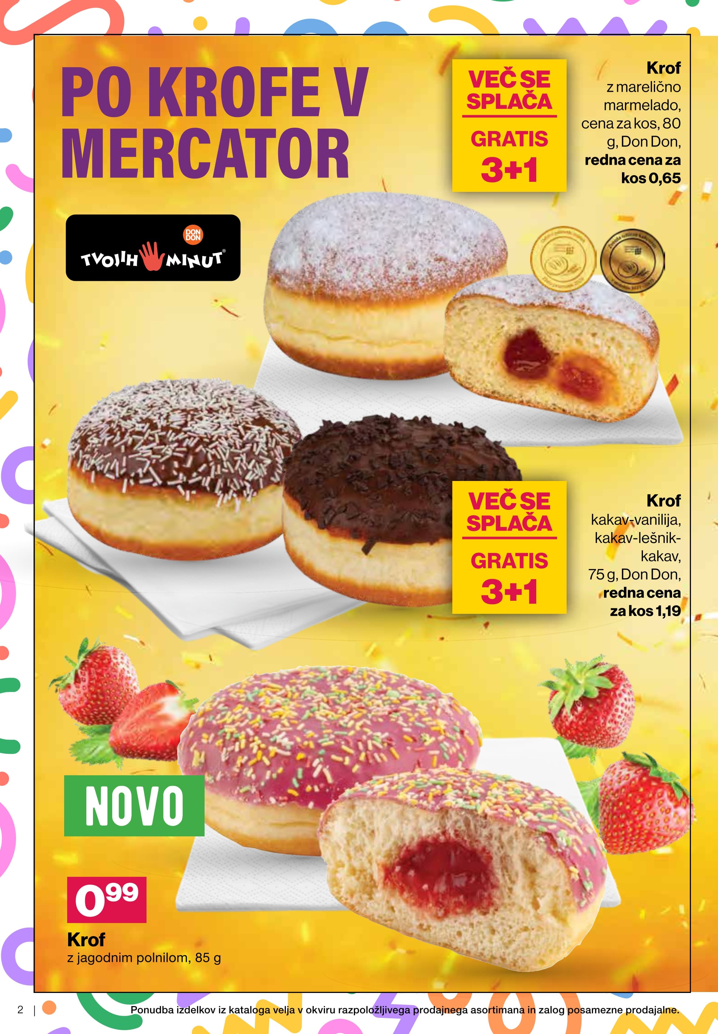 Stran 2. Mercator kataloga - Pust