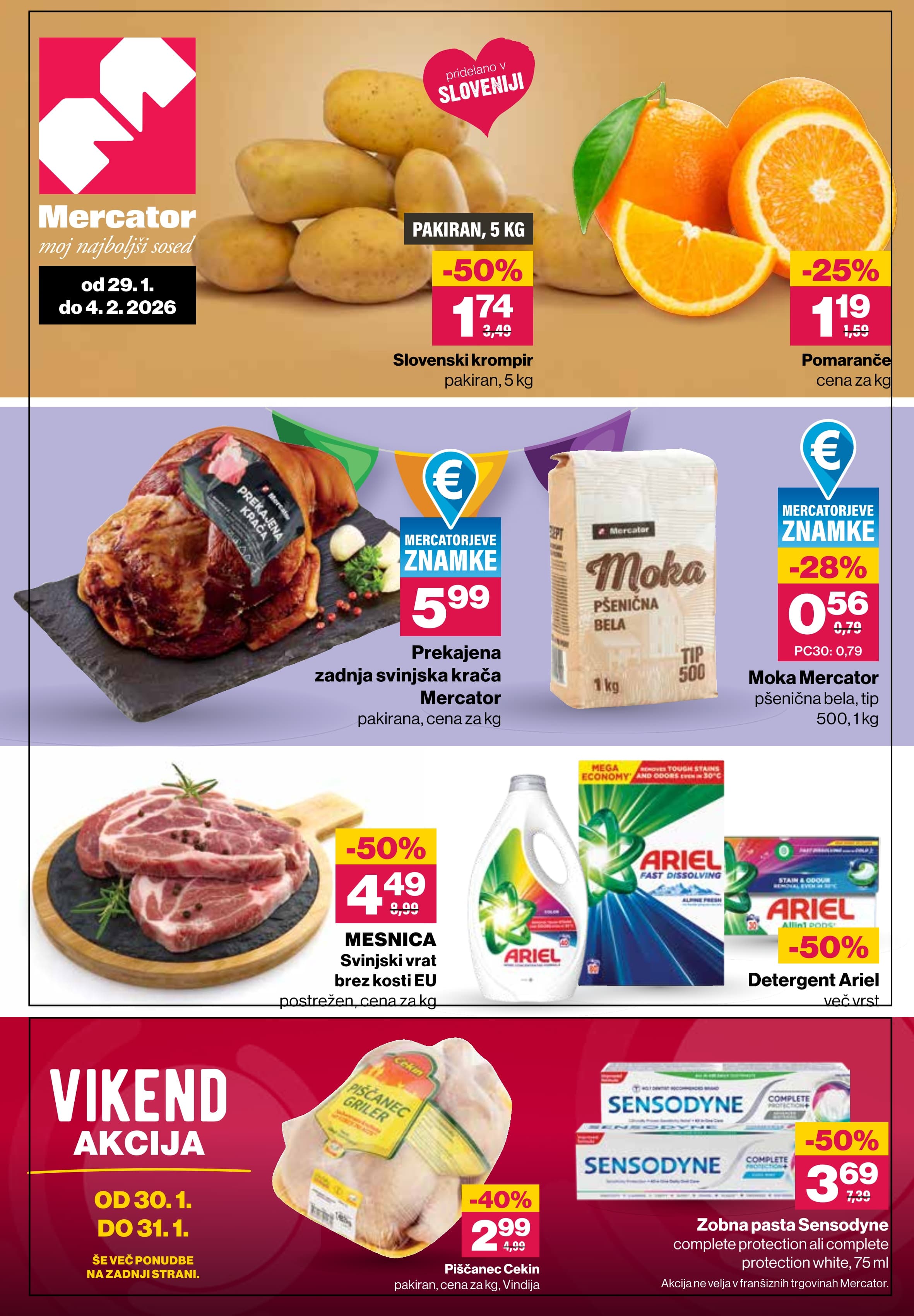 Stran 1. Mercator kataloga - Tedenska Ponudba