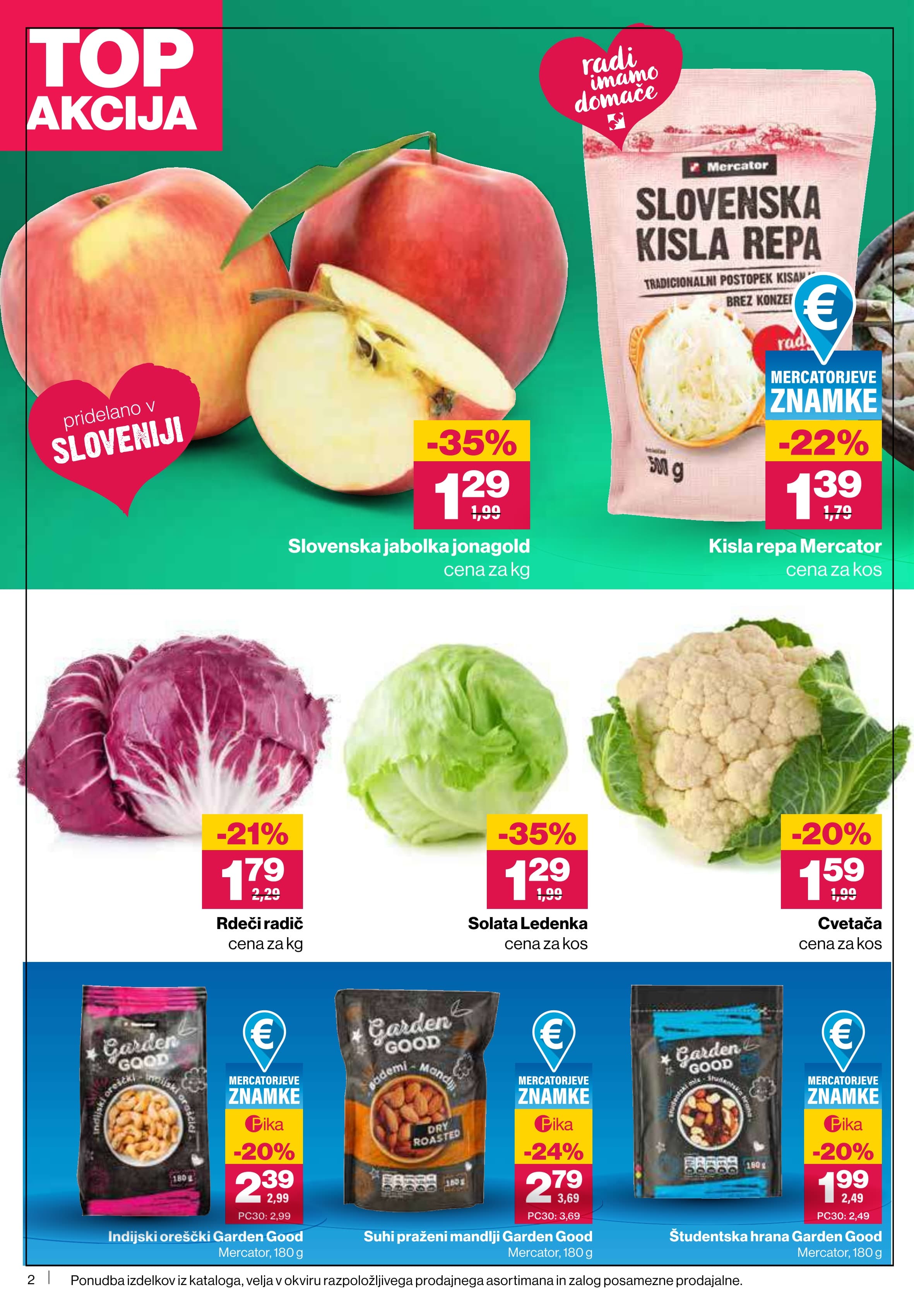 Stran 2. Mercator kataloga - Tedenska Ponudba
