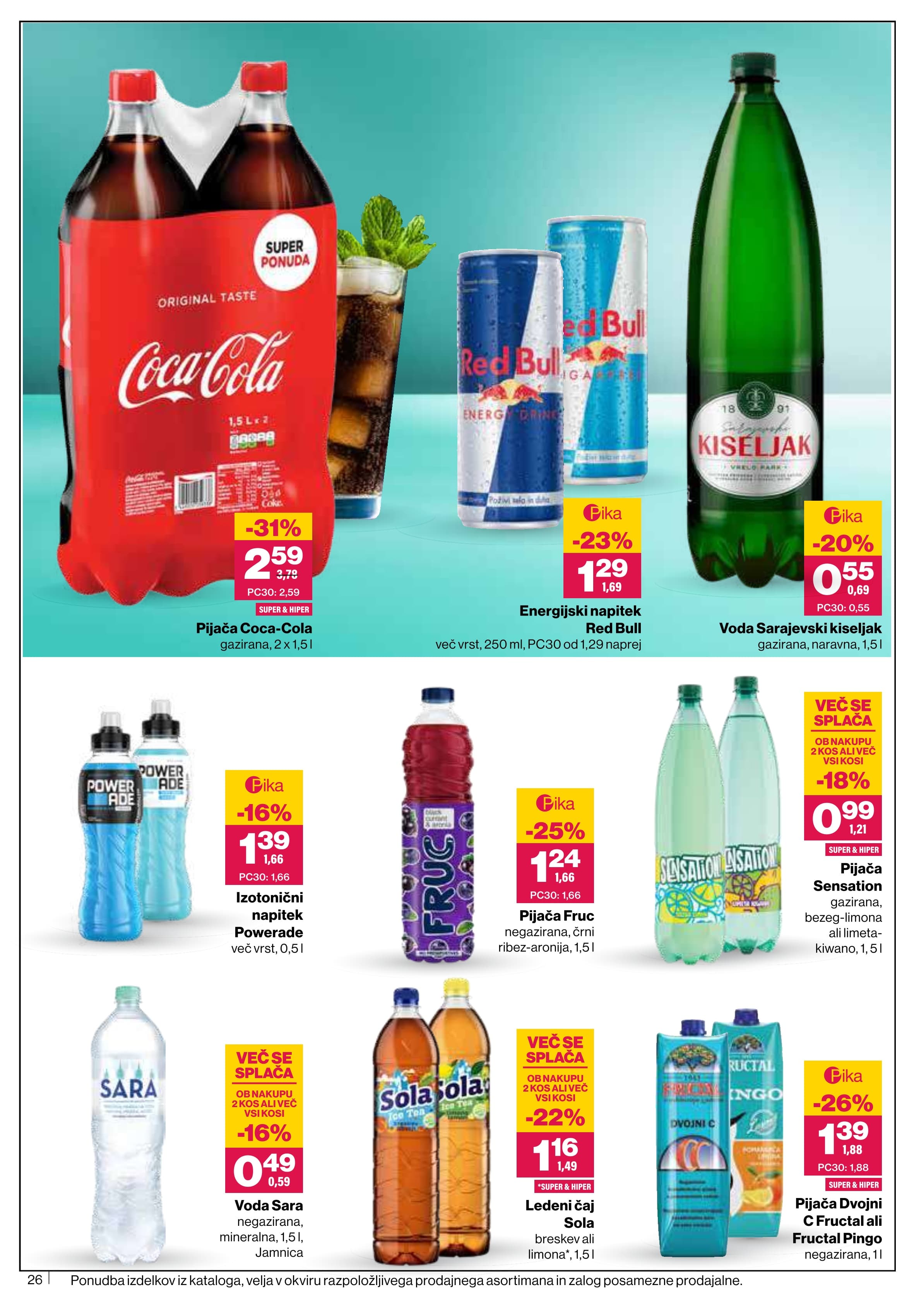 Stran 26. Mercator kataloga - Tedenska Ponudba