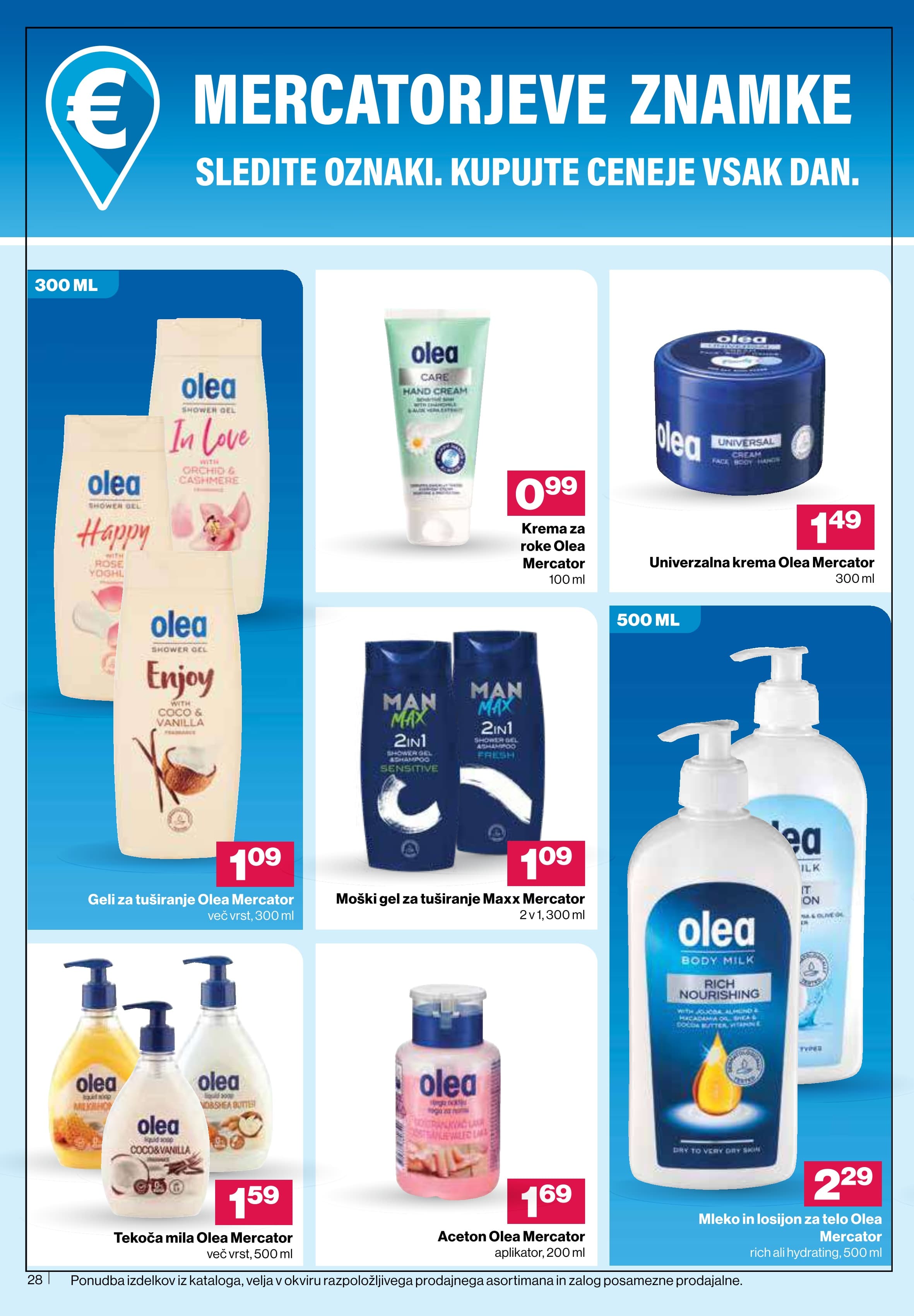 Stran 28. Mercator kataloga - Tedenska Ponudba