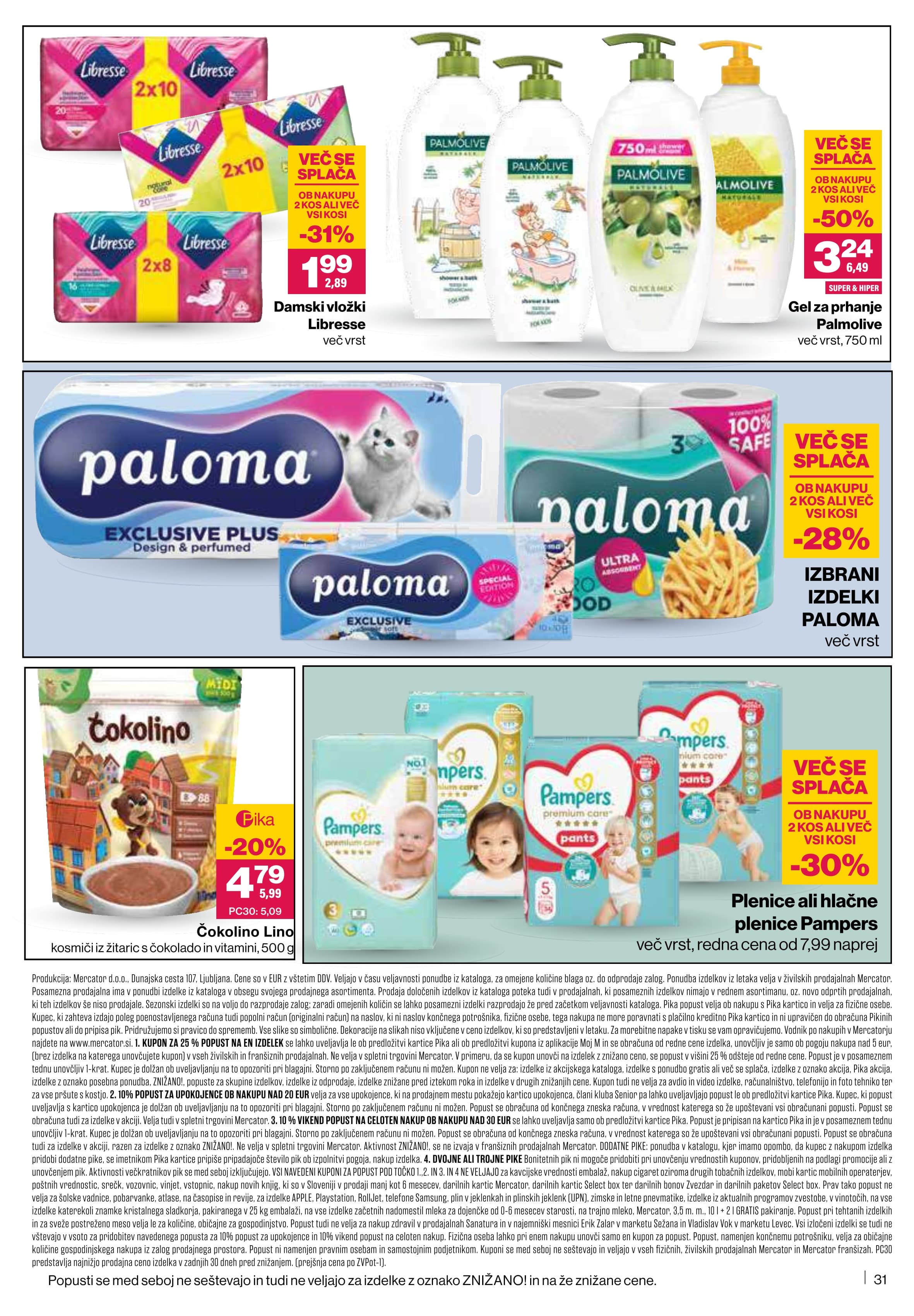 Stran 31. Mercator kataloga - Tedenska Ponudba