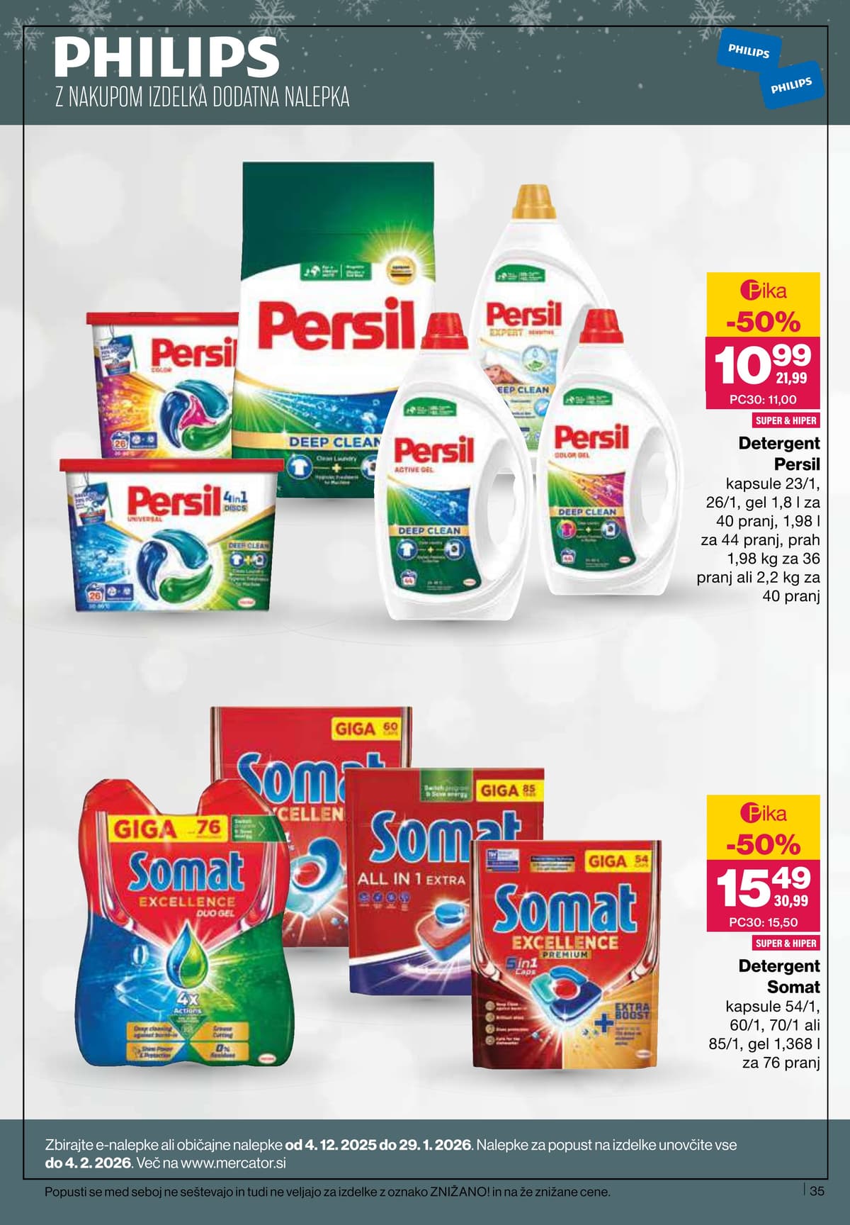 Stran 35. Mercator kataloga - Tedenska Ponudba od 14.02.2026.