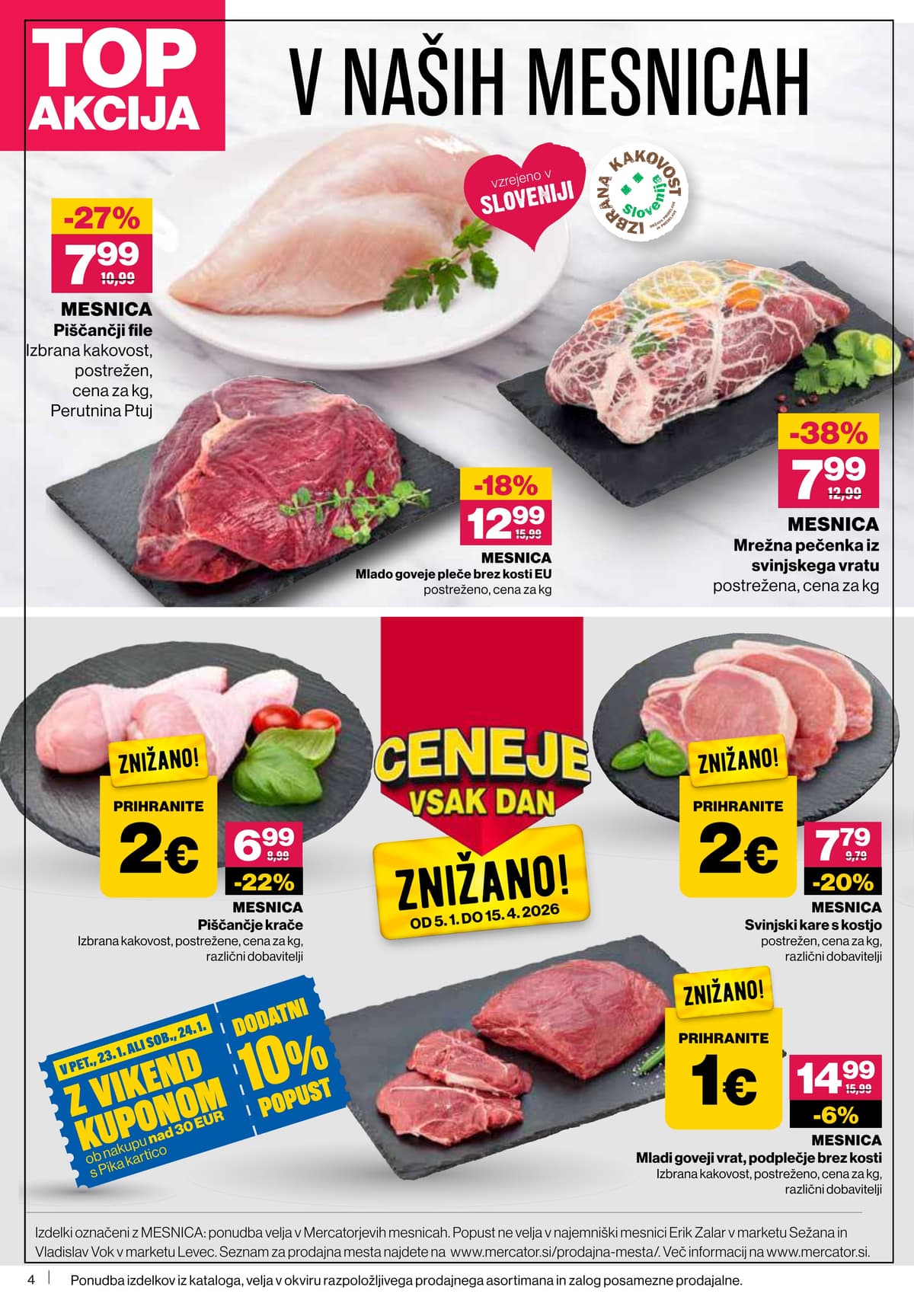 Stran 4. Mercator kataloga - Tedenska Ponudba od 14.02.2026.