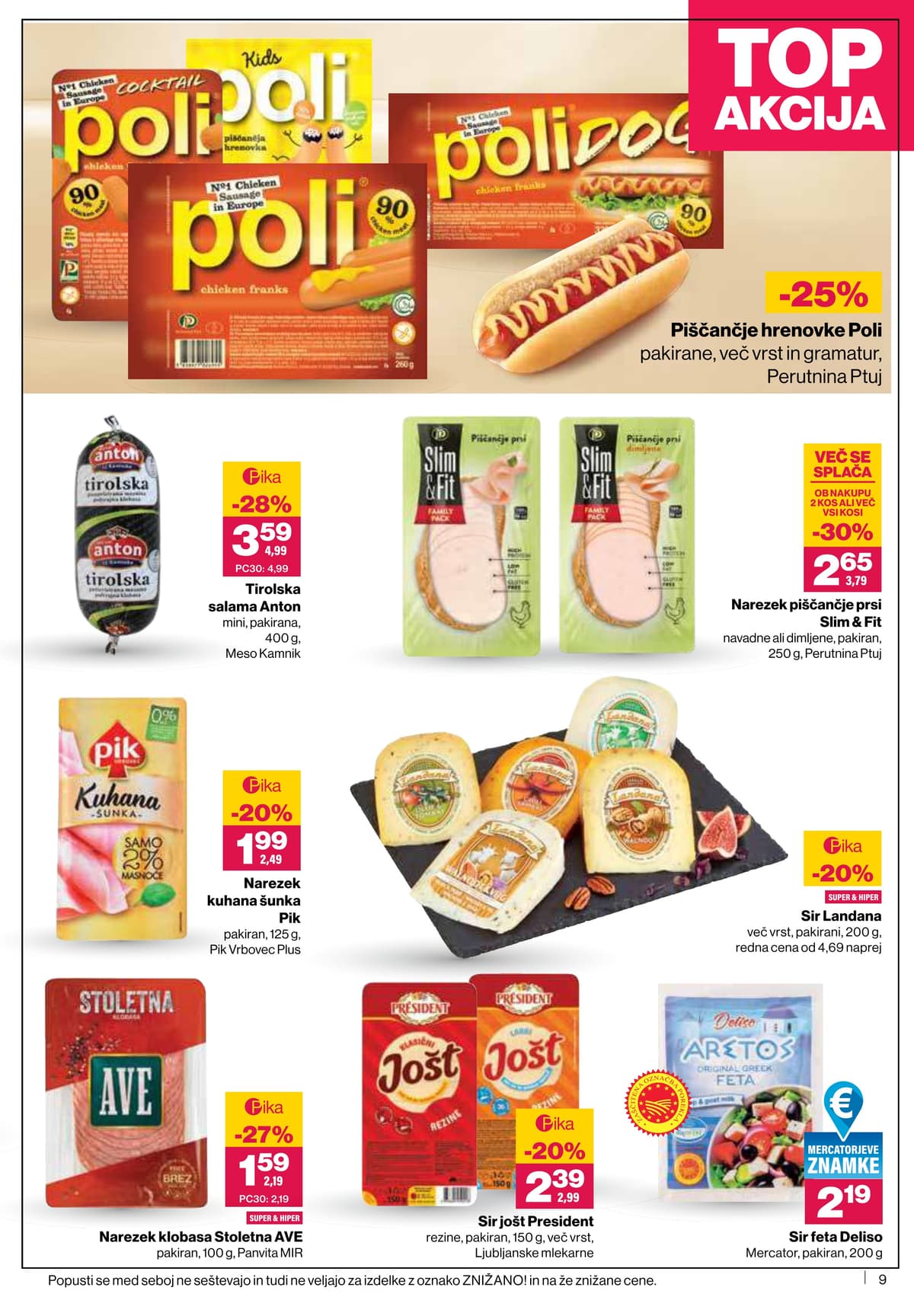 Stran 9. Mercator kataloga - Tedenska Ponudba od 14.02.2026.
