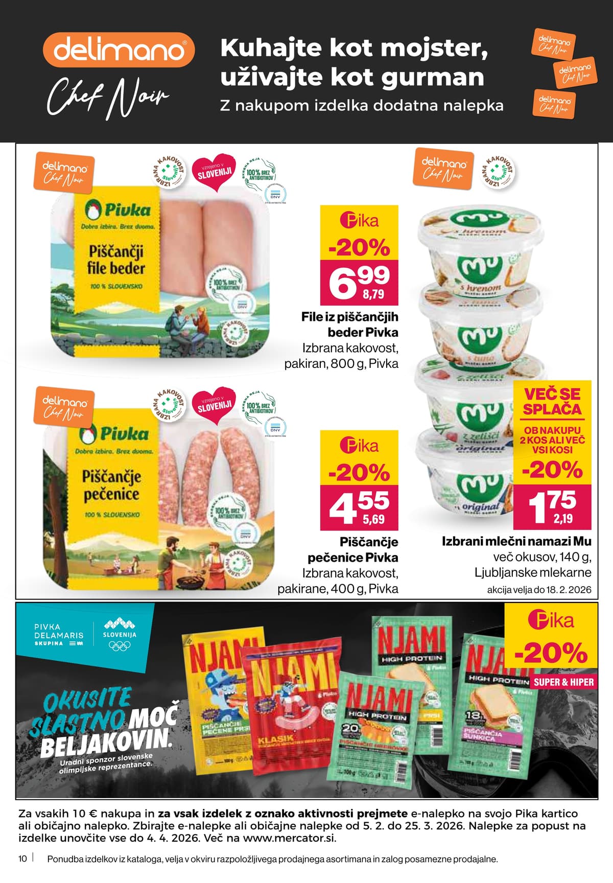 Stran 10. Mercator kataloga - Akcijska ponudba od 14.02.2026.