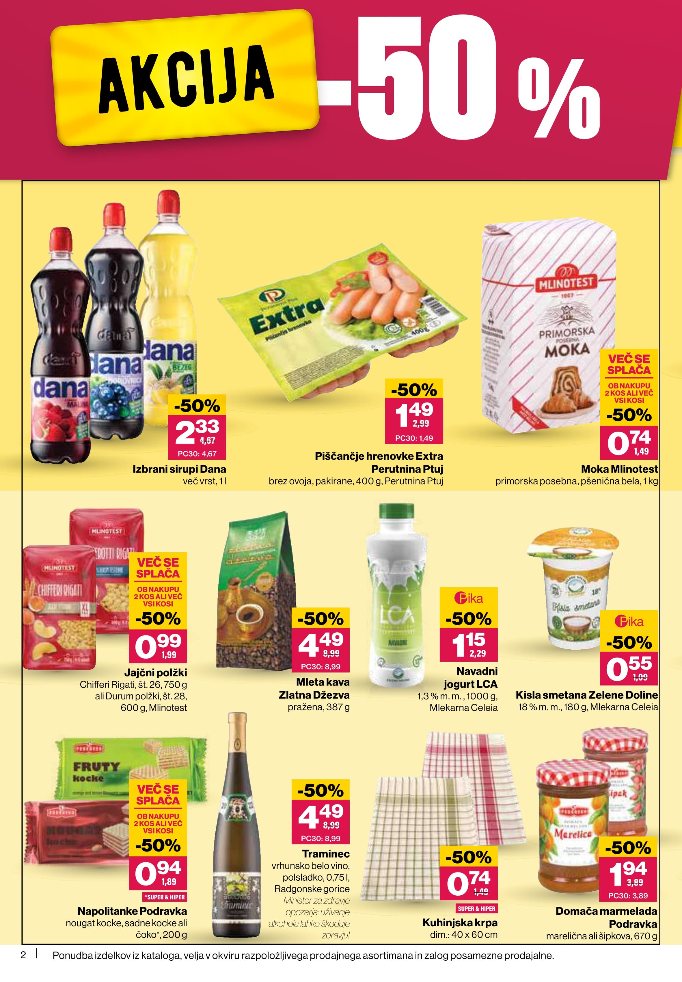 Stran 2. Mercator kataloga - Akcijska ponudba