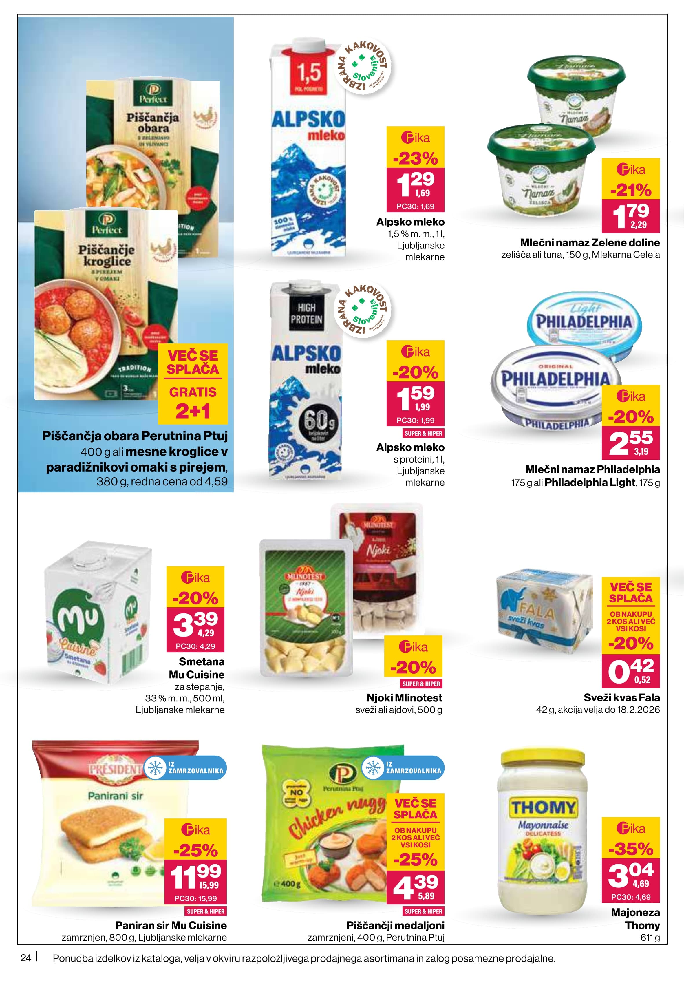 Stran 24. Mercator kataloga - Akcijska ponudba