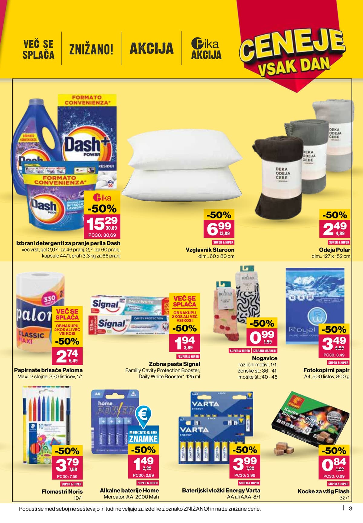 Stran 3. Mercator kataloga - Akcijska ponudba od 14.02.2026.