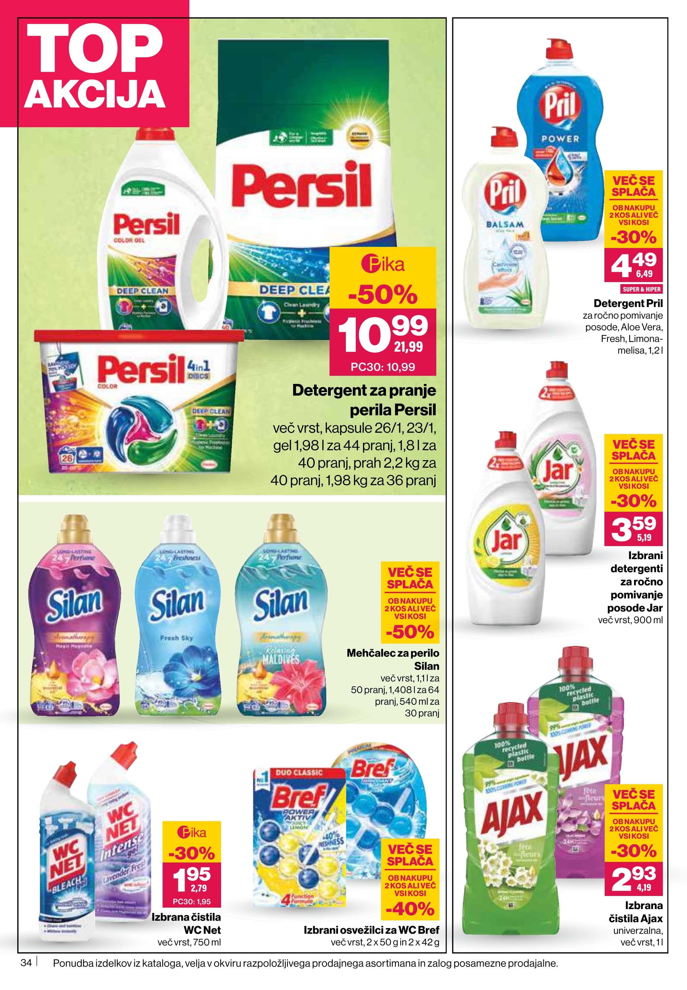 Stran 34. Mercator kataloga - Akcijska ponudba