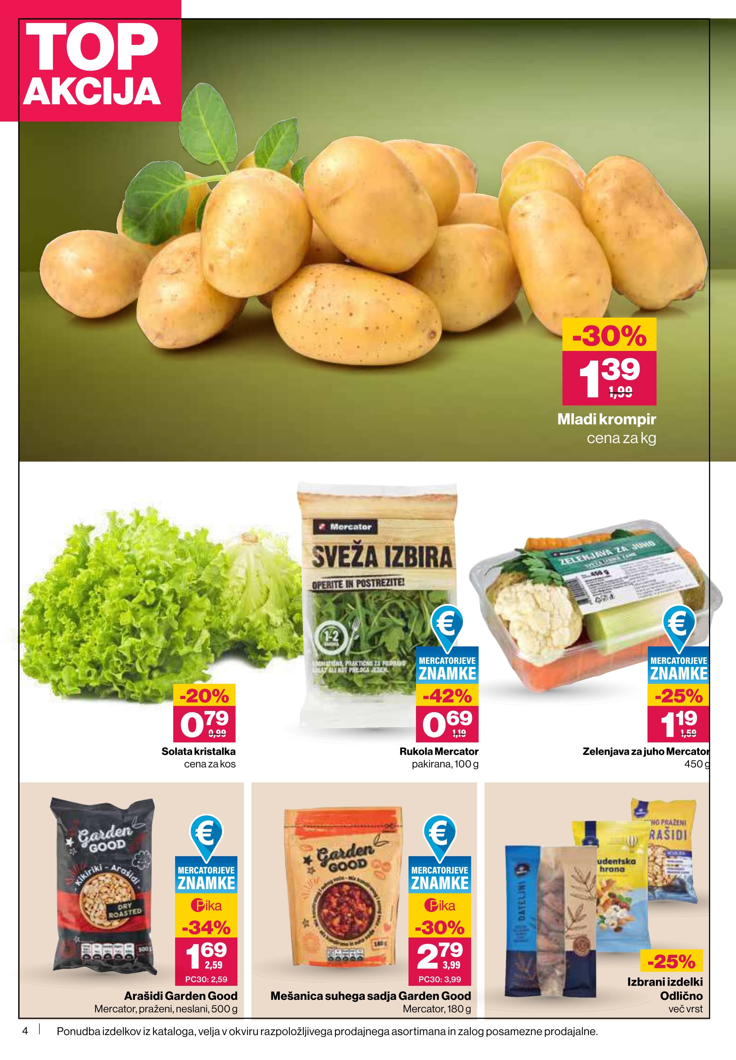 Stran 4. Mercator kataloga - Akcijska ponudba