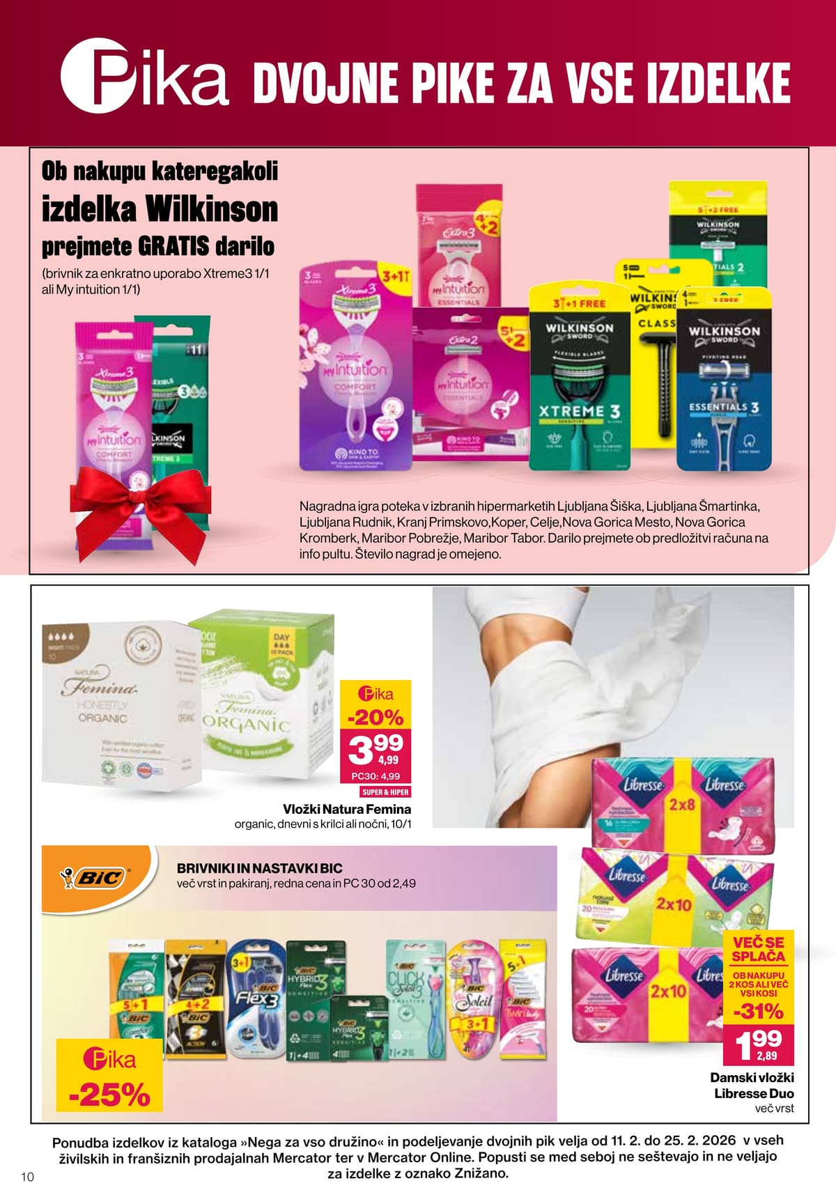 Stran 10. Mercator kataloga - Kozmetika od 14.02.2026.