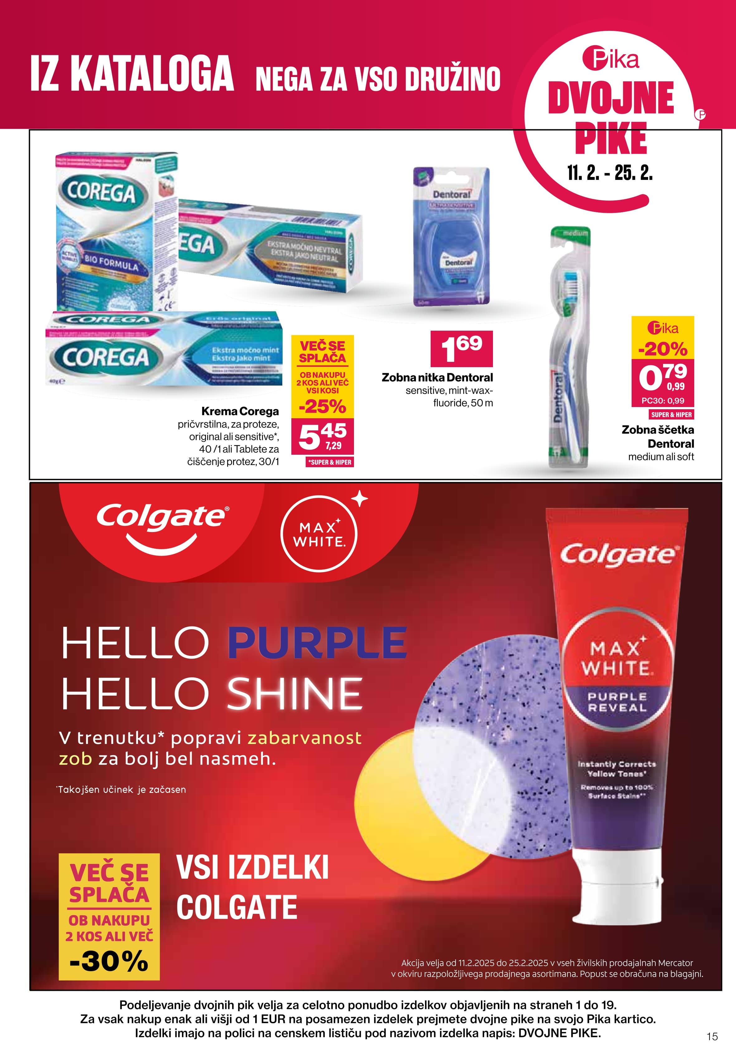 Stran 15. Mercator kataloga - Kozmetika