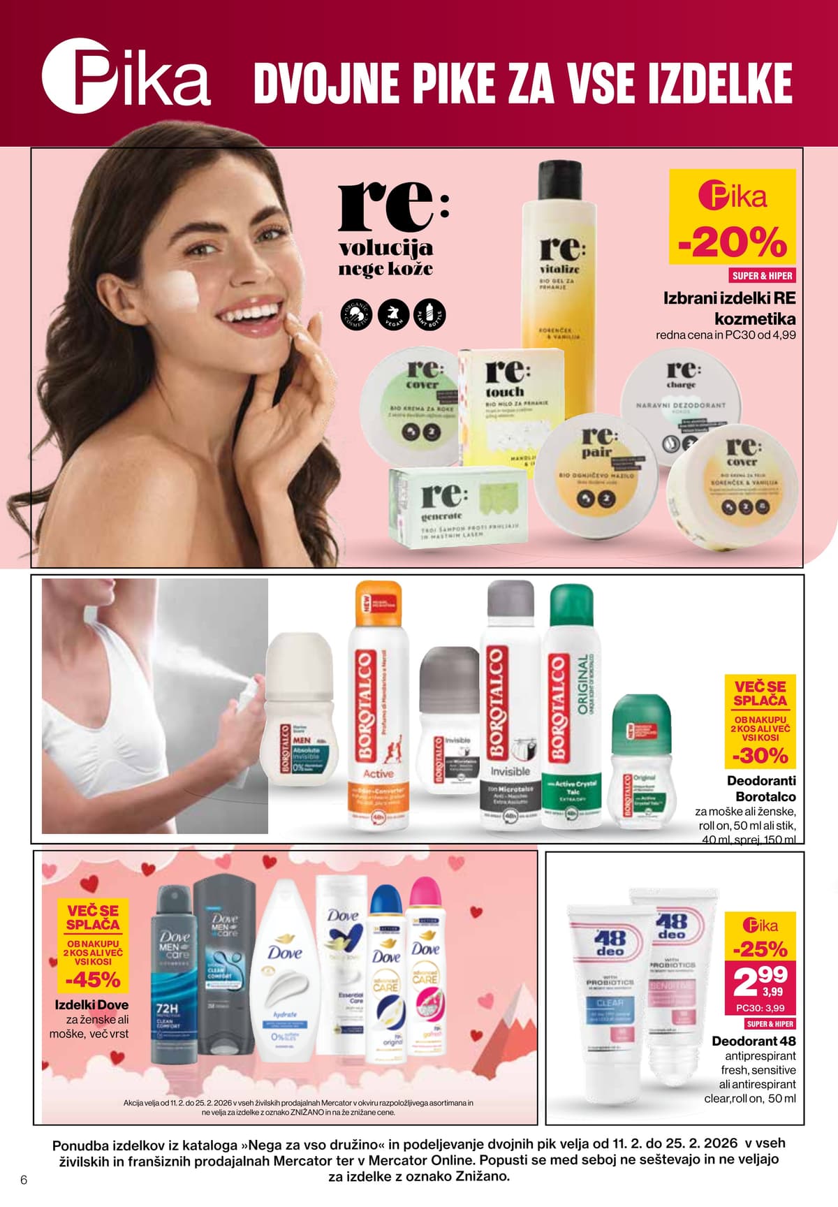 Stran 6. Mercator kataloga - Kozmetika od 14.02.2026.