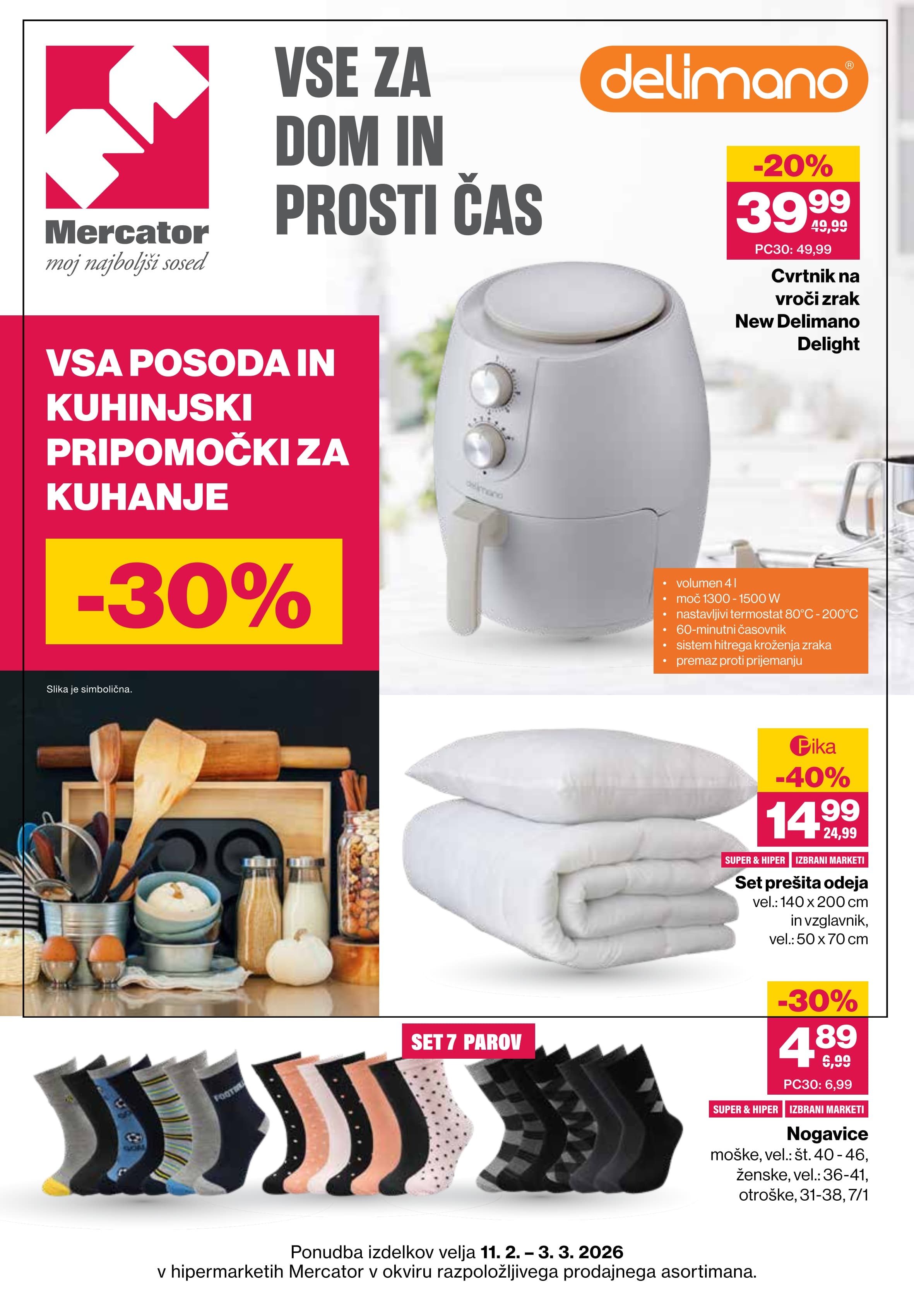 Stran 1. Mercator kataloga - Vse Za Dom In Prosti Čaš