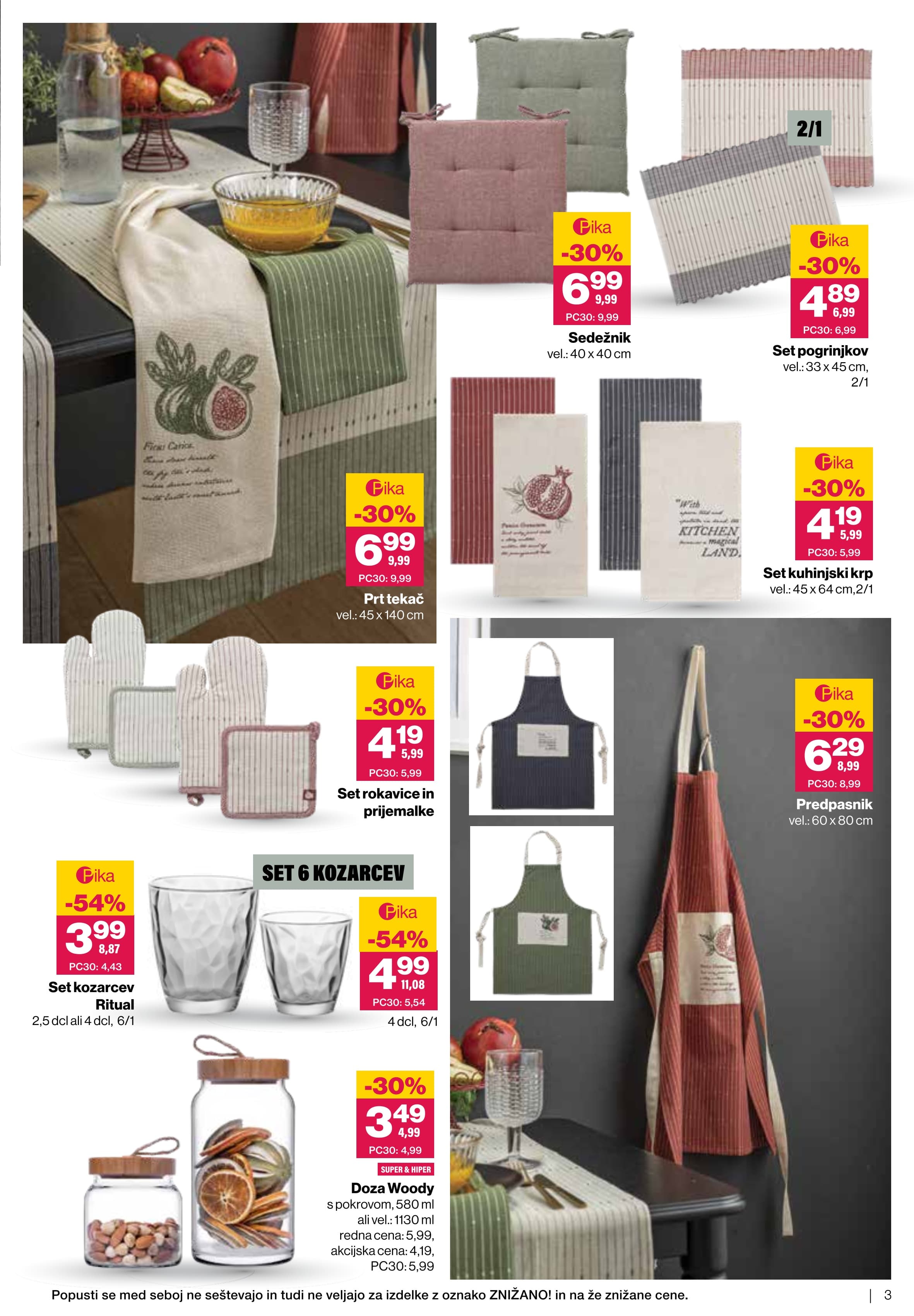 Stran 3. Mercator kataloga - Vse Za Dom In Prosti Čaš