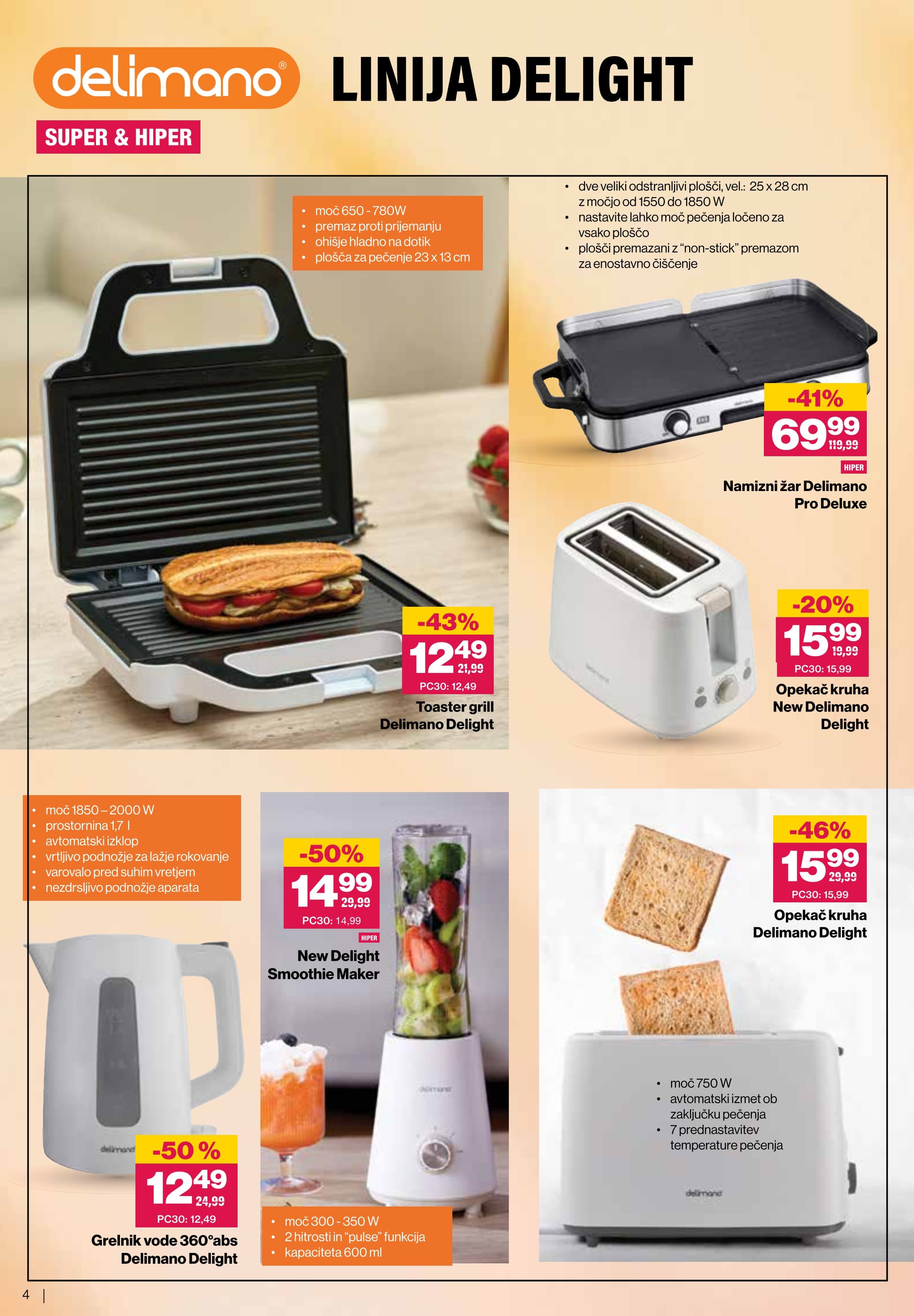 Stran 4. Mercator kataloga - Vse Za Dom In Prosti Čaš