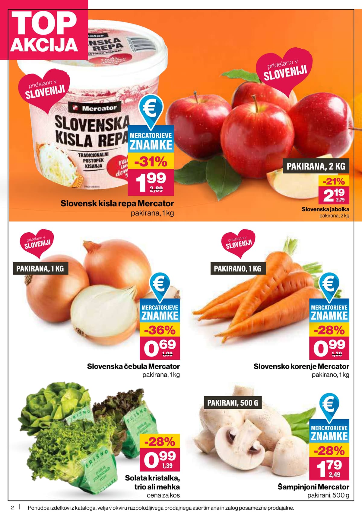 Stran 2. Mercator kataloga - Ackijska Ponudba od 14.02.2026.