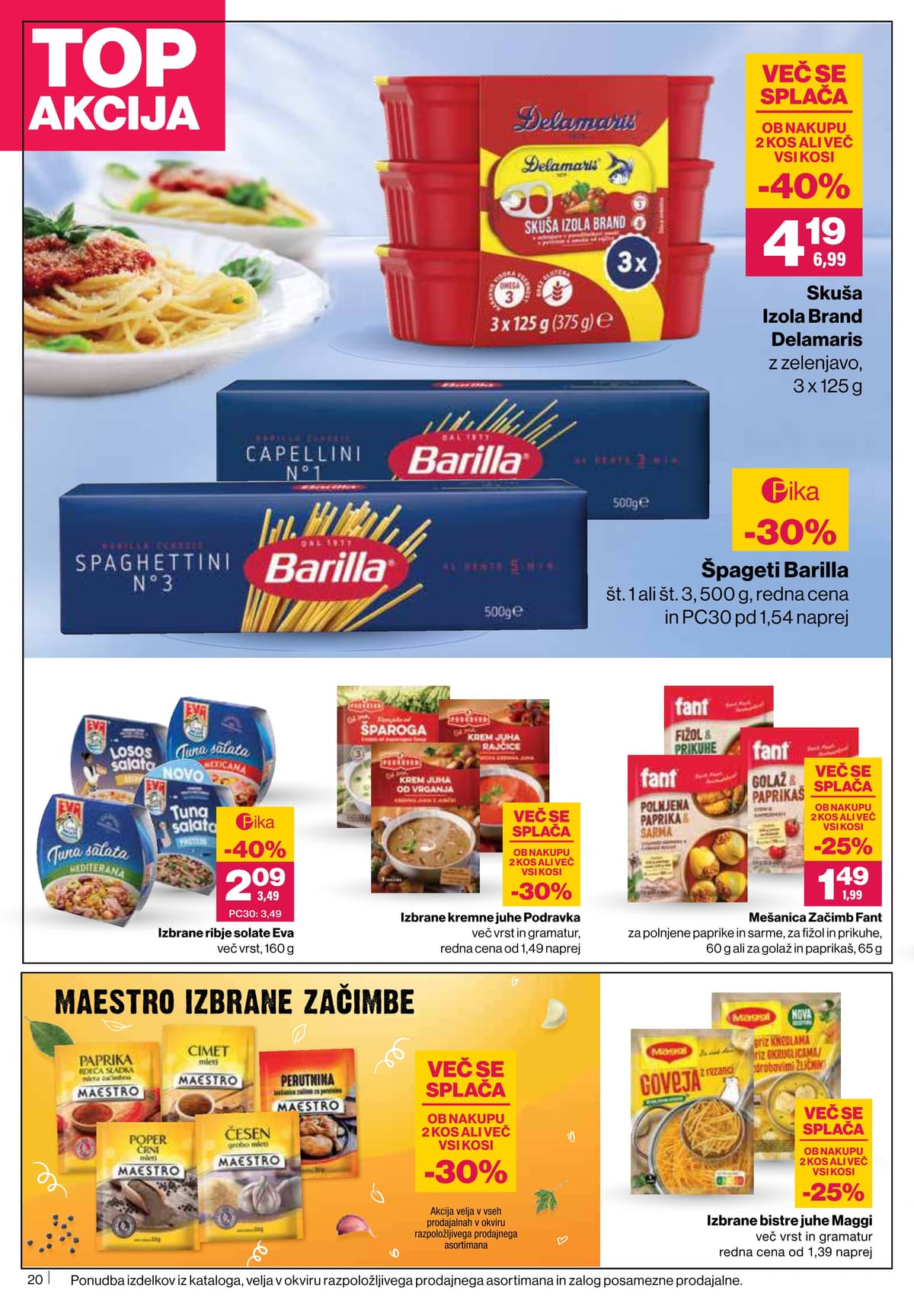 Stran 20. Mercator kataloga - Ackijska Ponudba od 14.02.2026.