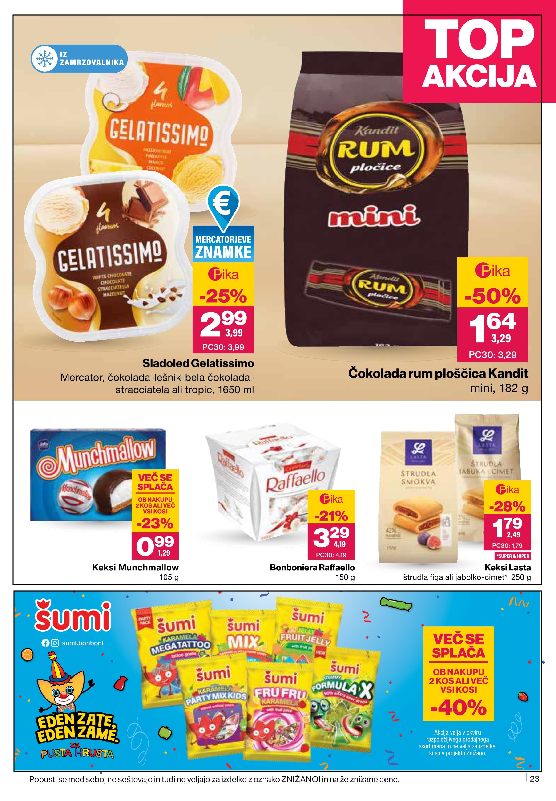 Stran 23. Mercator kataloga - Ackijska Ponudba