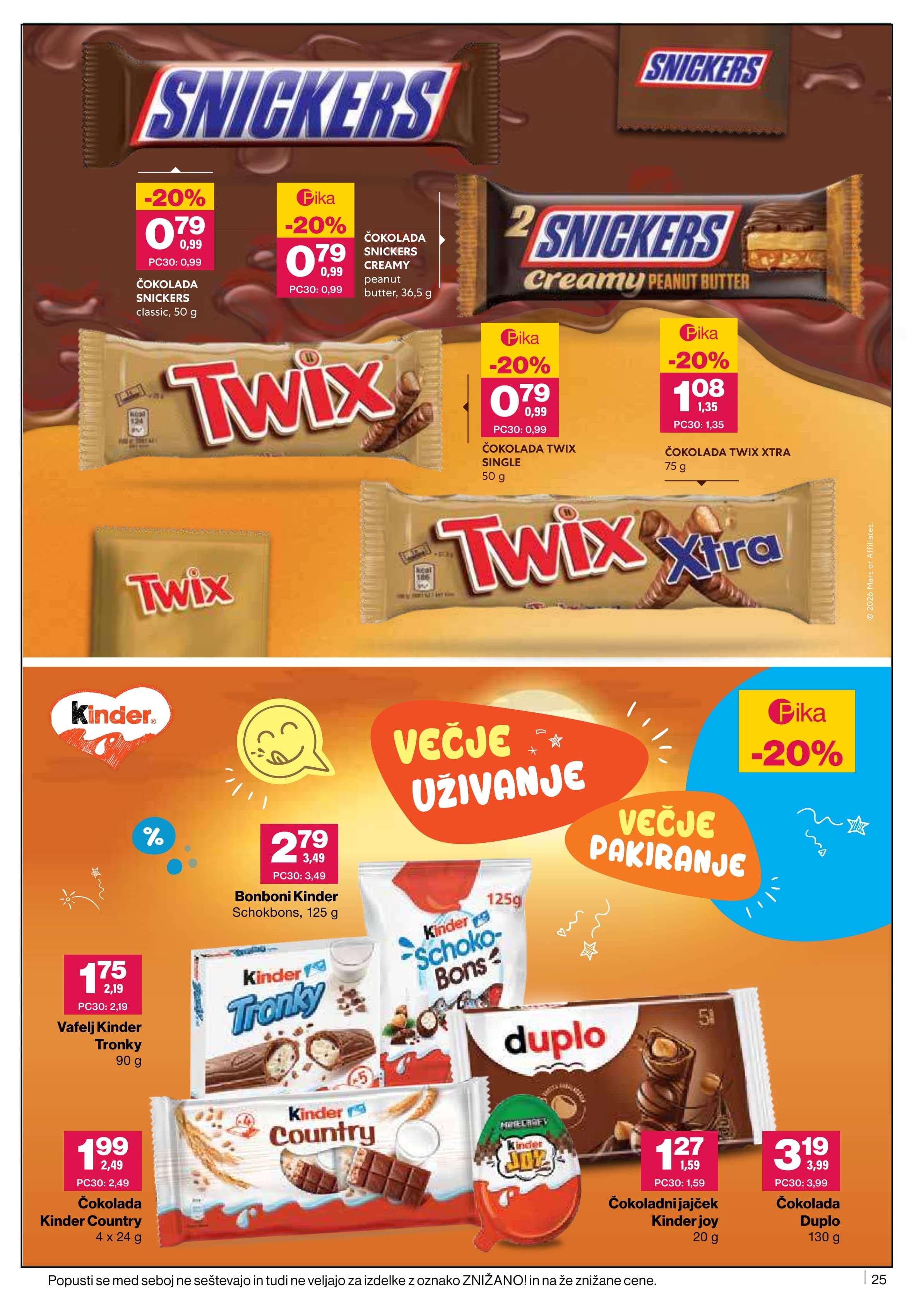 Stran 25. Mercator kataloga - Ackijska Ponudba