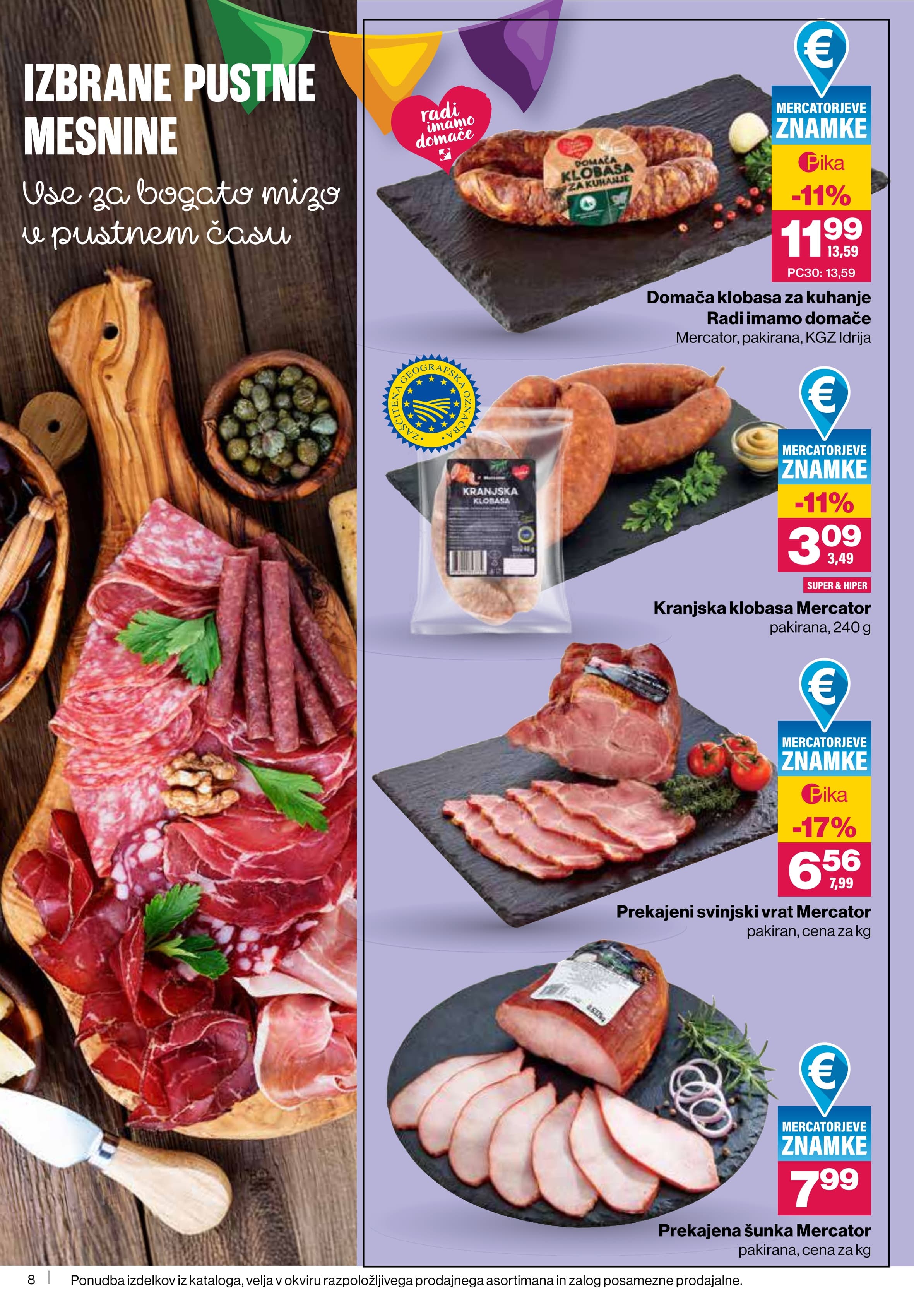 Stran 8. Mercator kataloga - Ackijska Ponudba